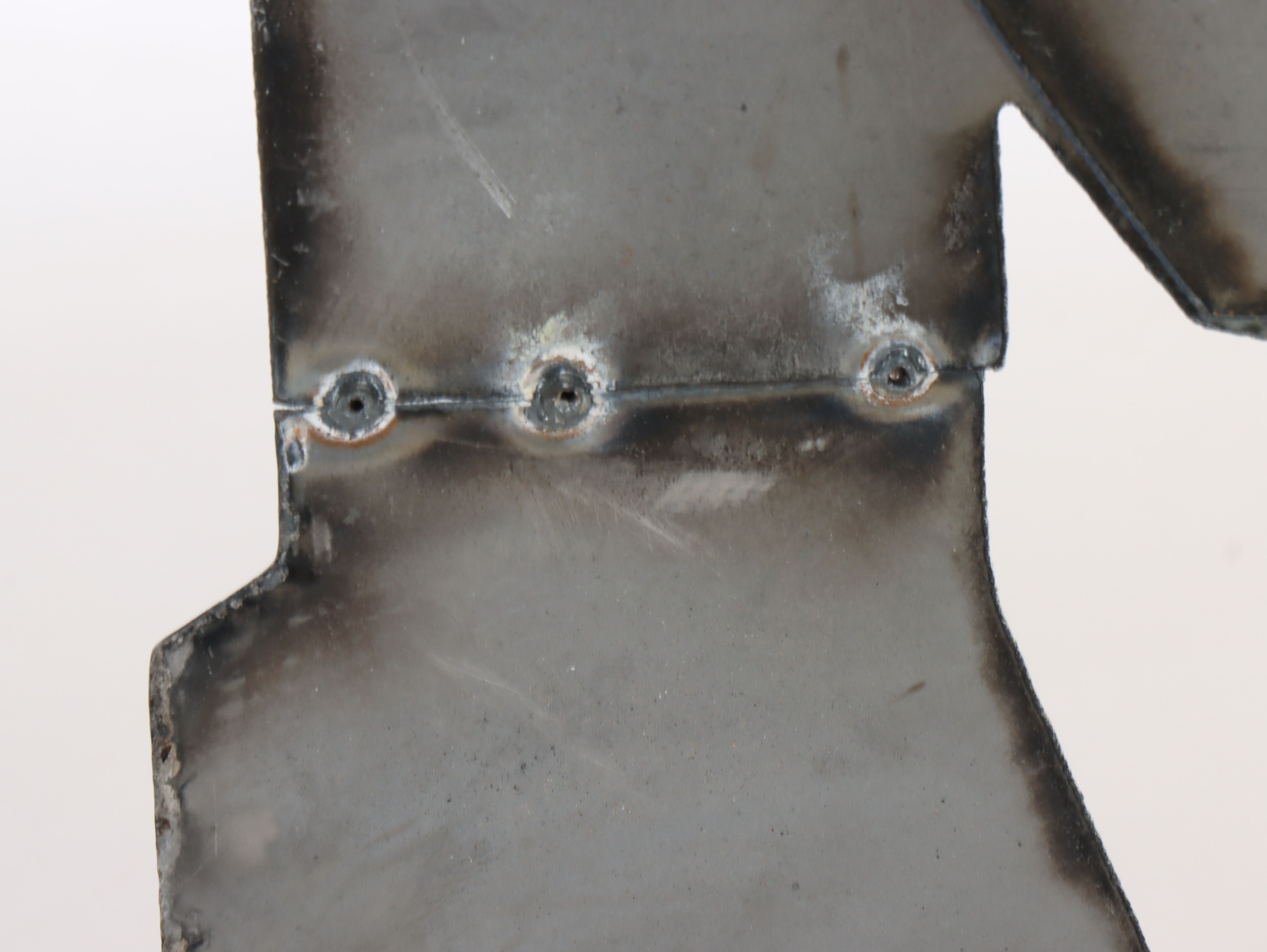 "Star Wars" Enameled Metal Wall Sign with R2-D2 Statue