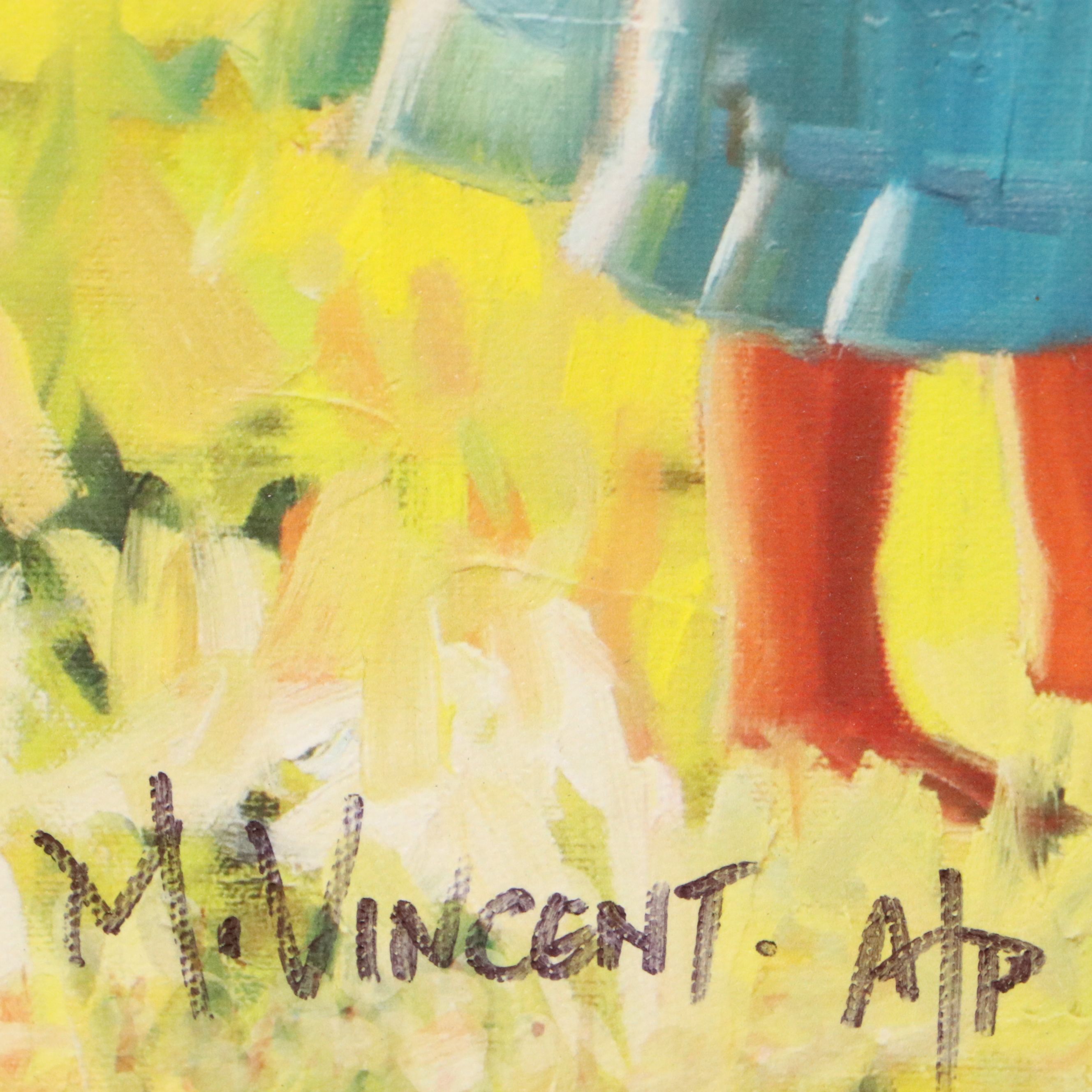 Michael Vincent Digital Print of Child with Guitar, 21st Century