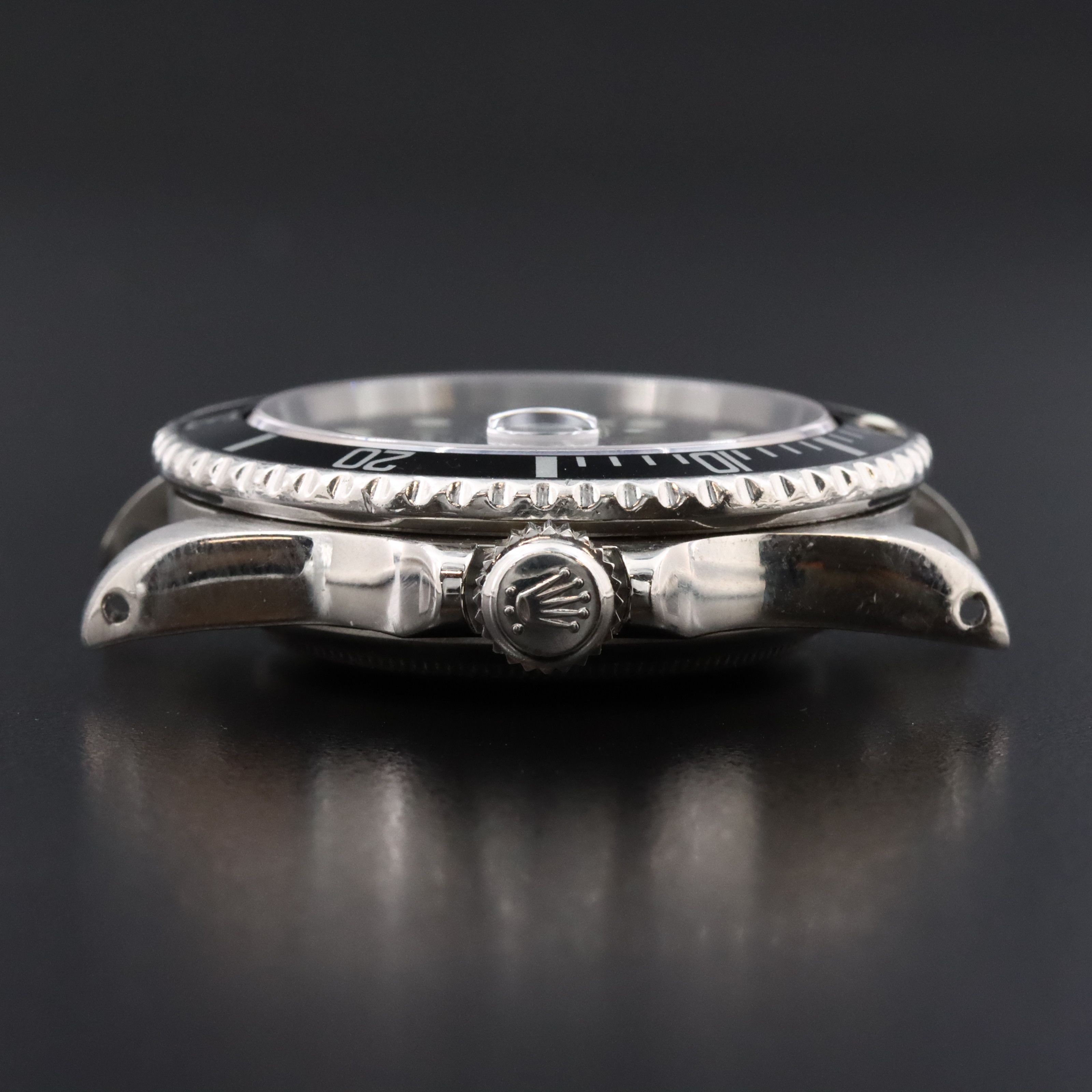 1983 Rolex Submariner Black Matte Dial Steel Date 16800 Automatic Watch