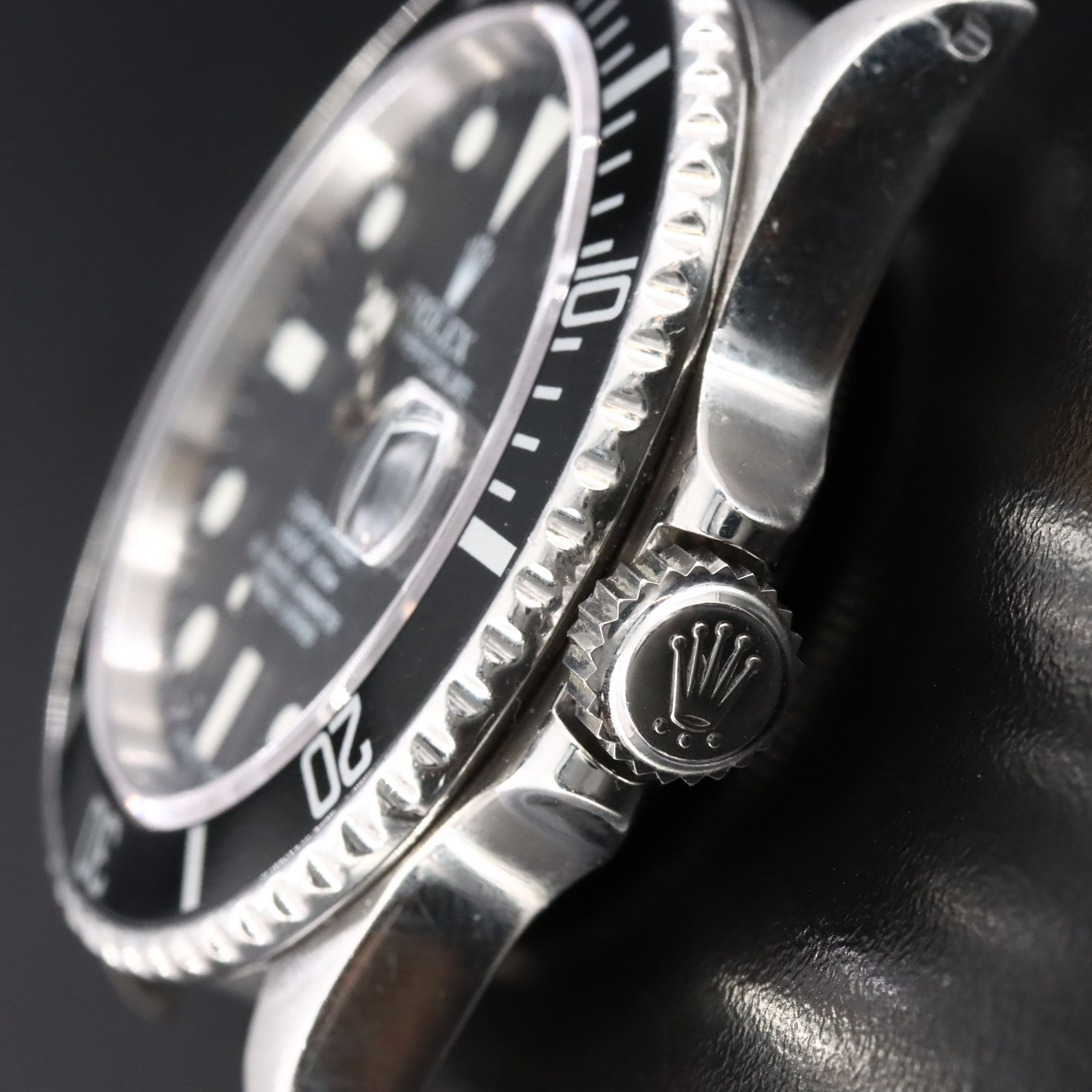 1983 Rolex Submariner Black Matte Dial Steel Date 16800 Automatic Watch