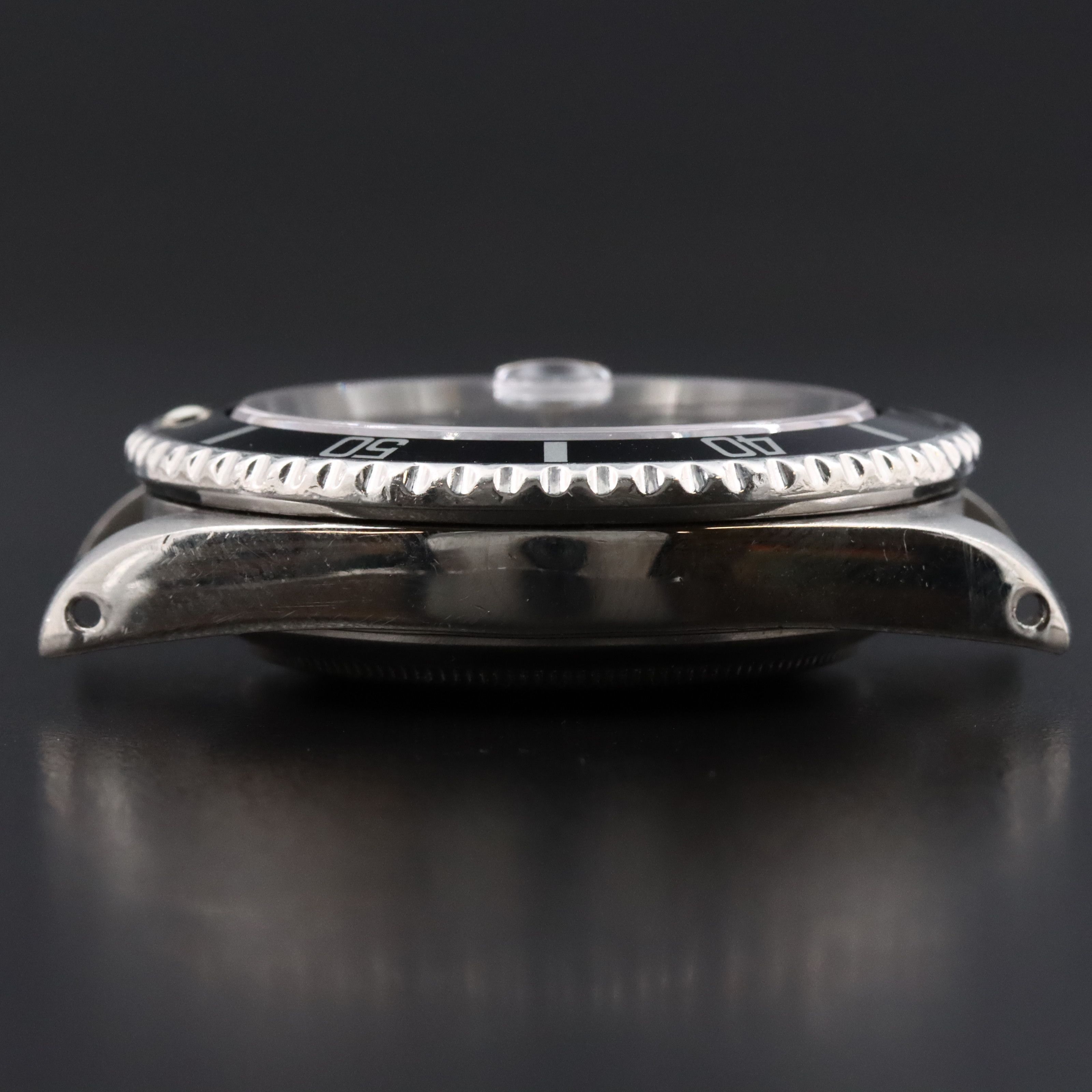 1983 Rolex Submariner Black Matte Dial Steel Date 16800 Automatic Watch