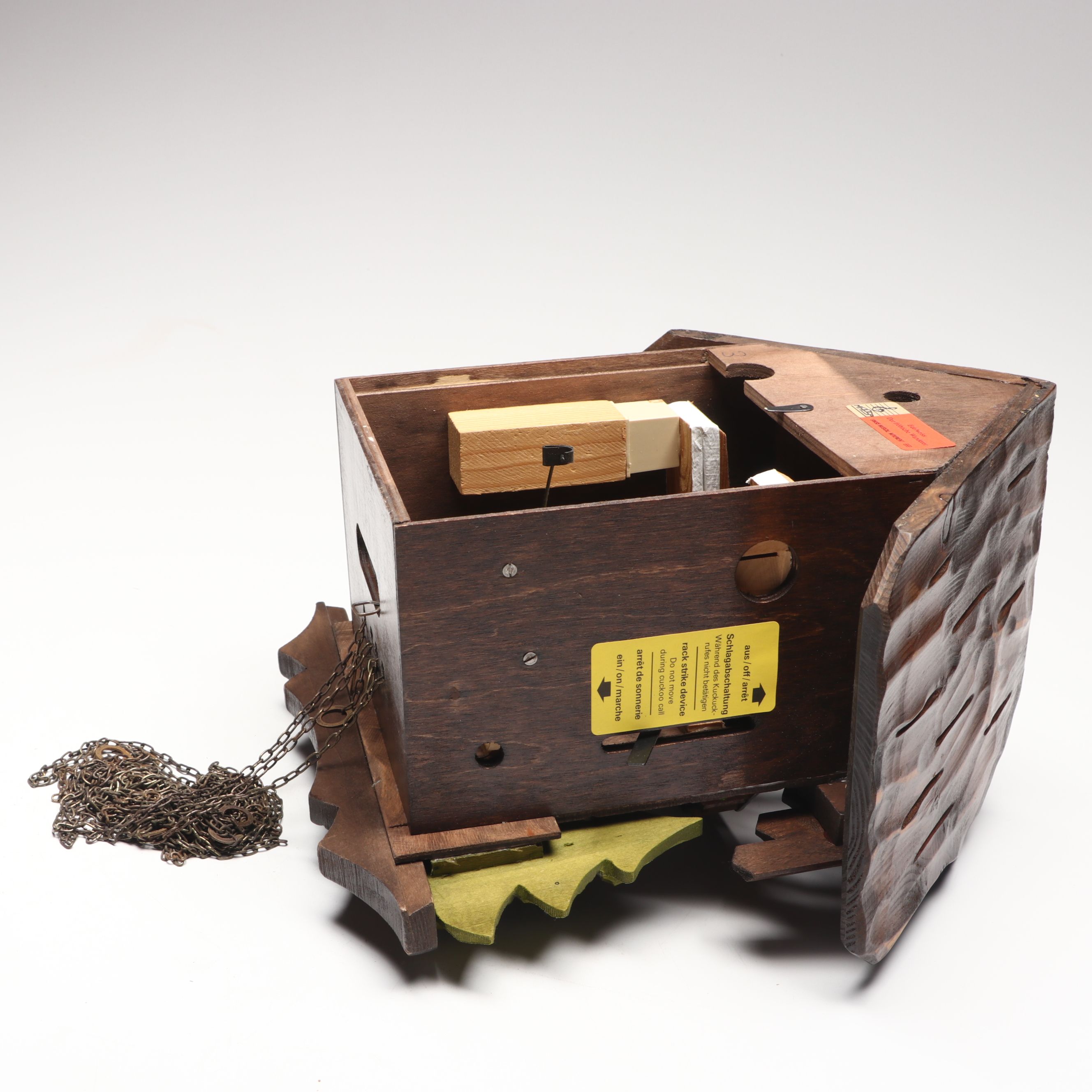 Black Forest Chalet Style Wall Cuckoo Clock