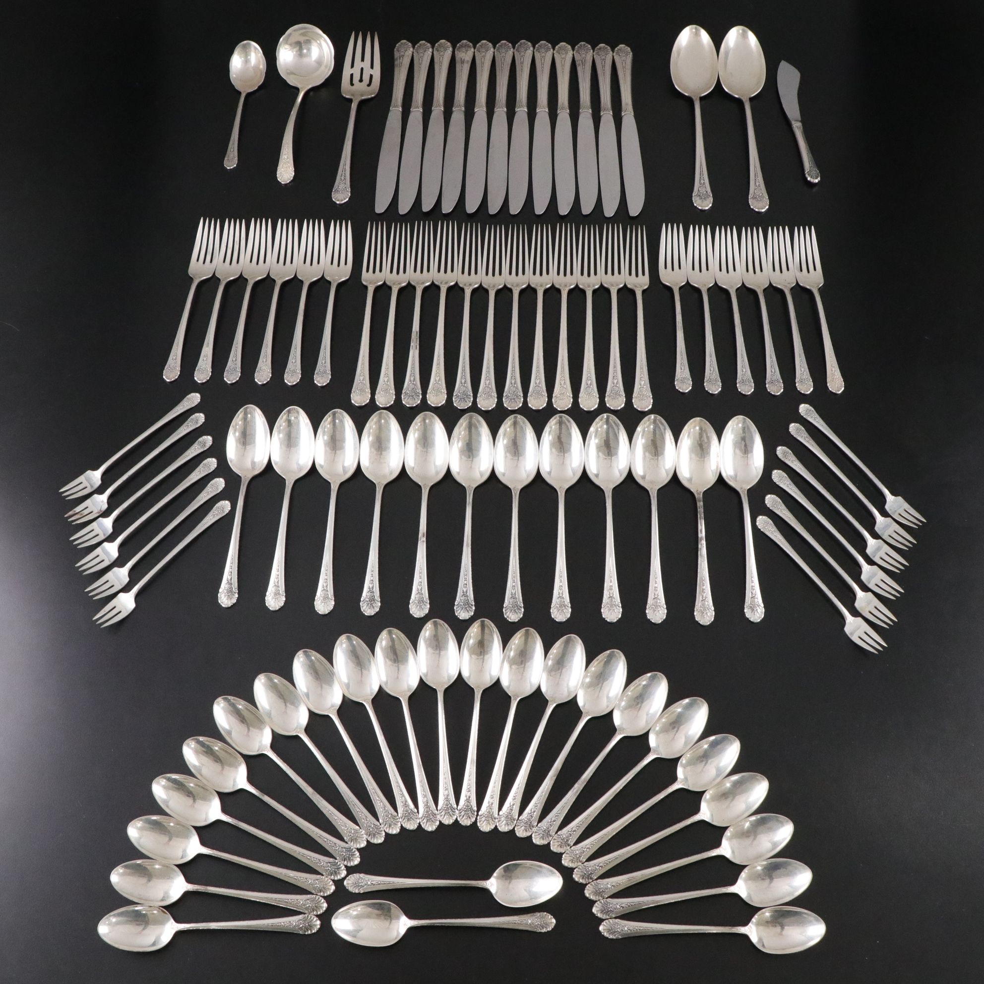 Towle Sterling Silver "Royal Windsor" Flatware Service