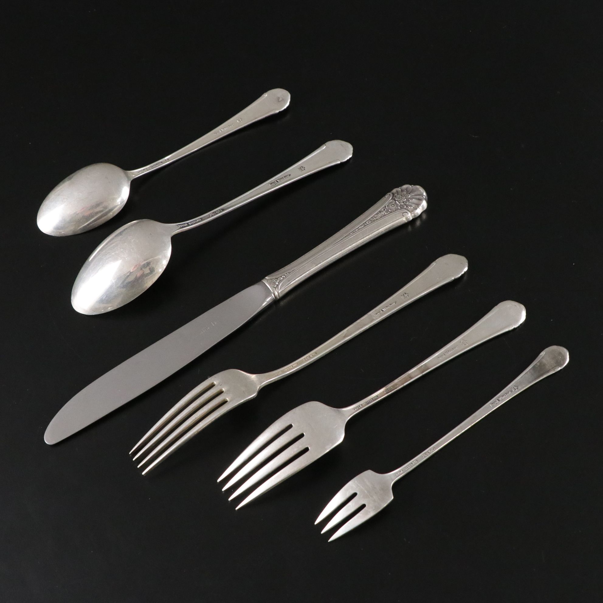 Towle Sterling Silver "Royal Windsor" Flatware Service