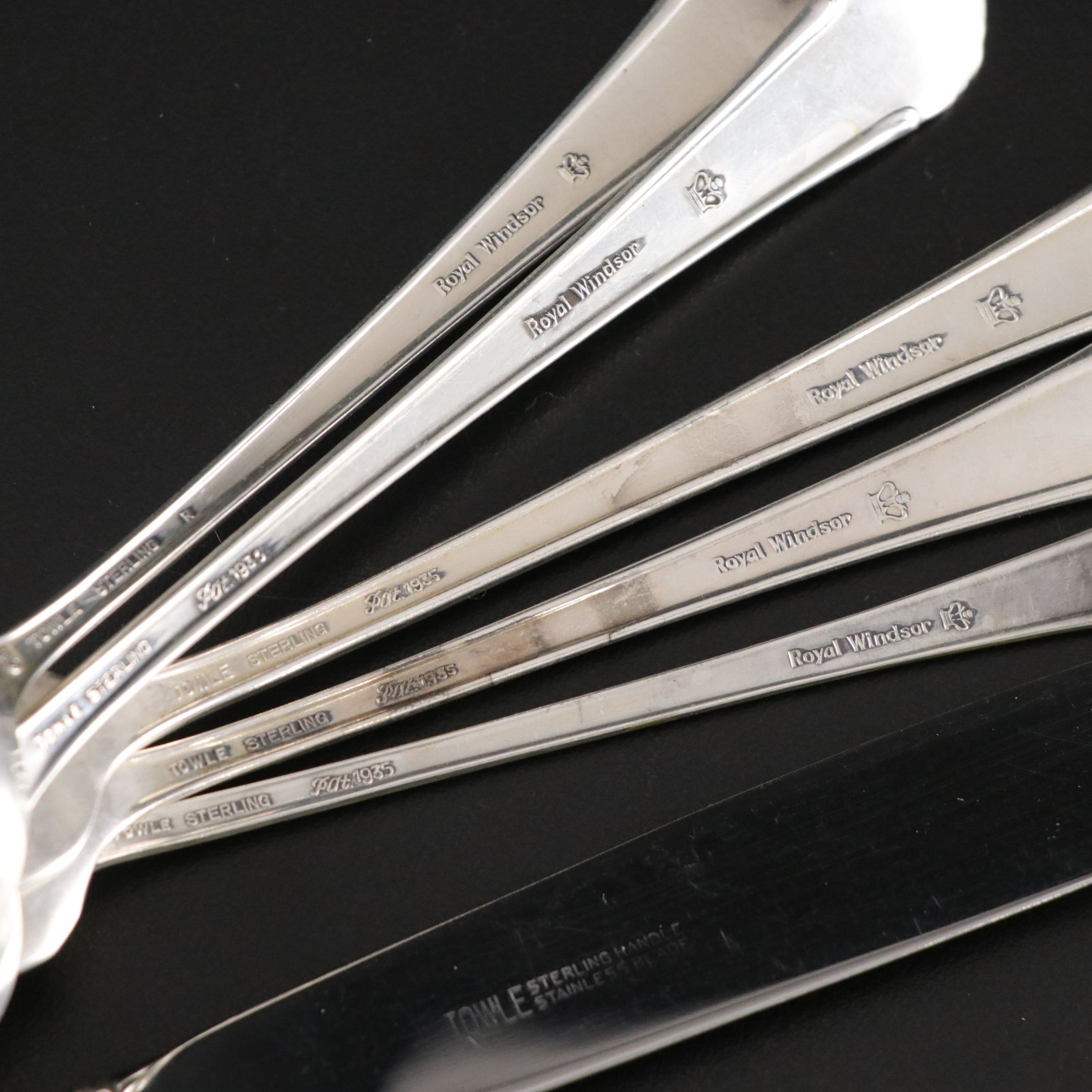 Towle Sterling Silver "Royal Windsor" Flatware Service