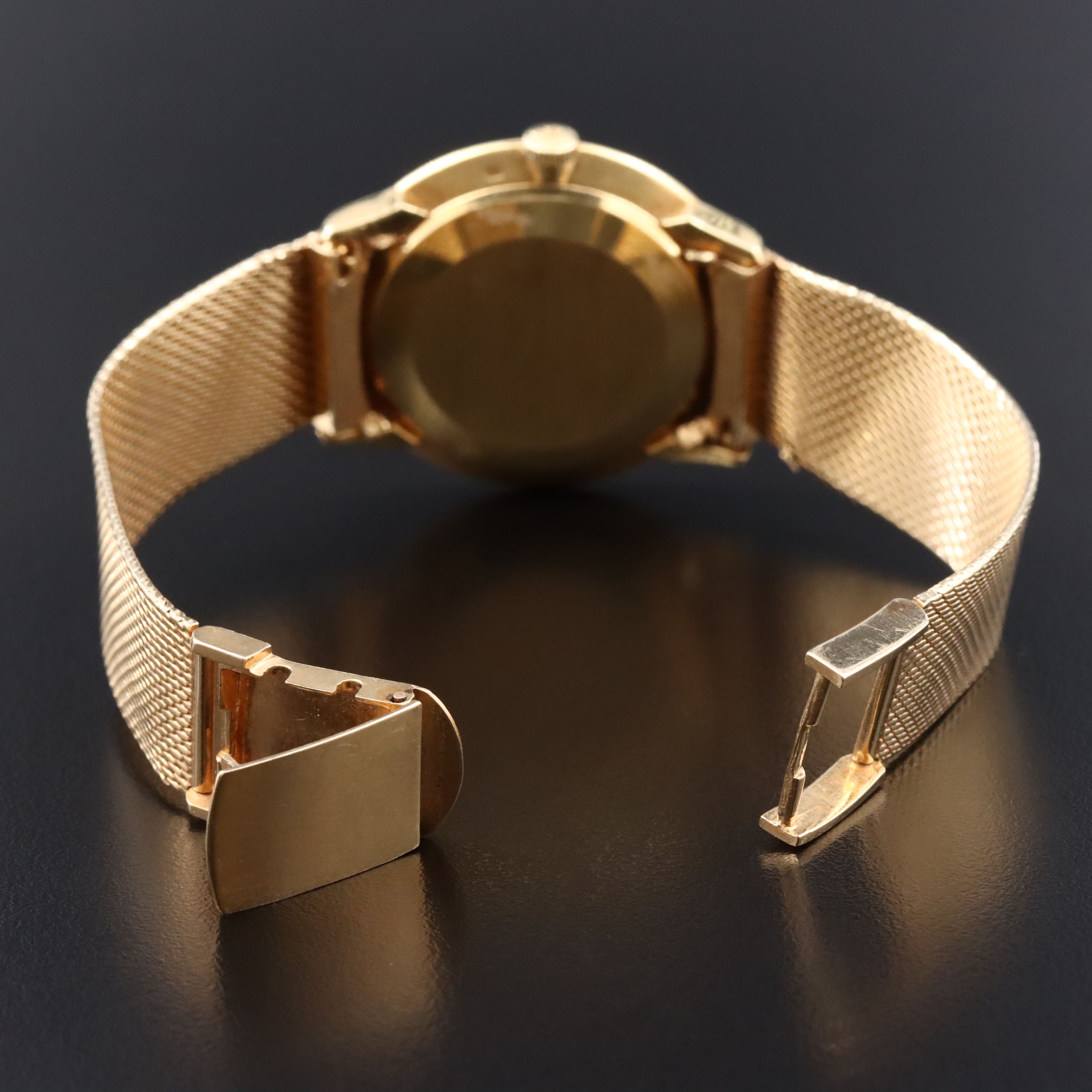 18K Patek Philippe Calatrava 14K Custom Band Watch