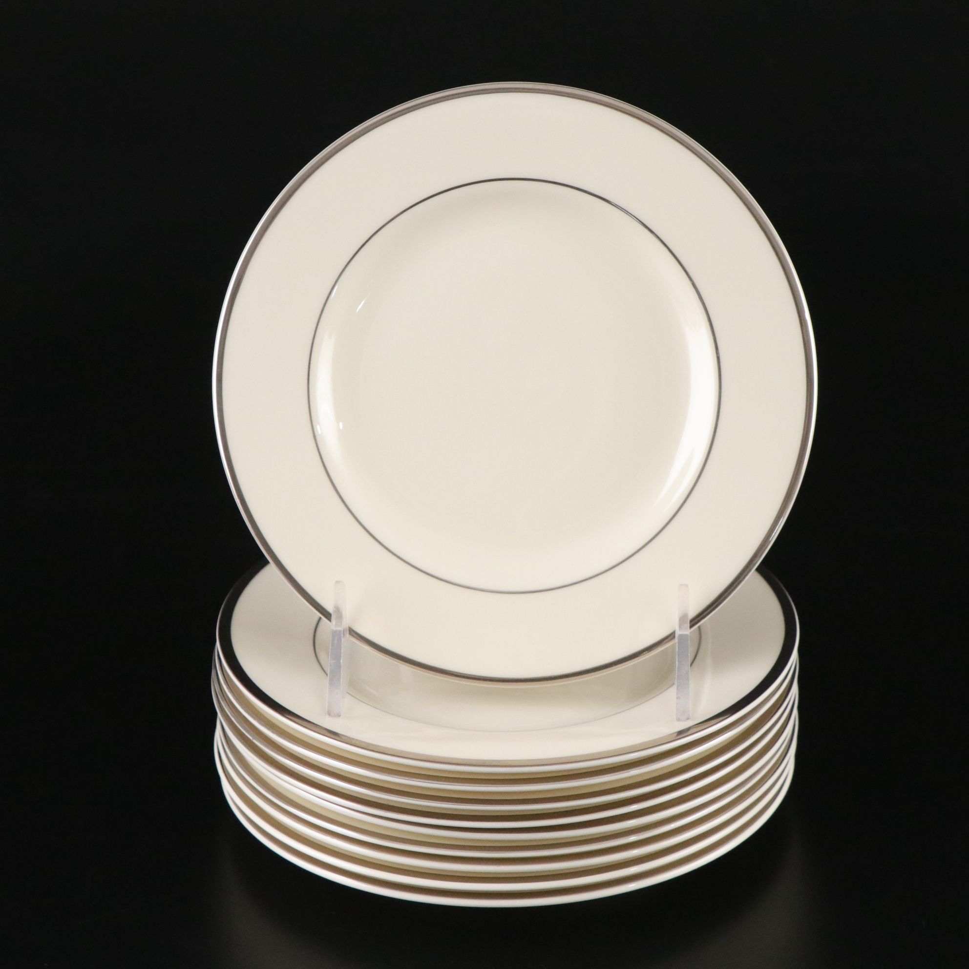 Royal Doulton "The Romance Collection" Platinum Porcelain Cups, Saucers and More