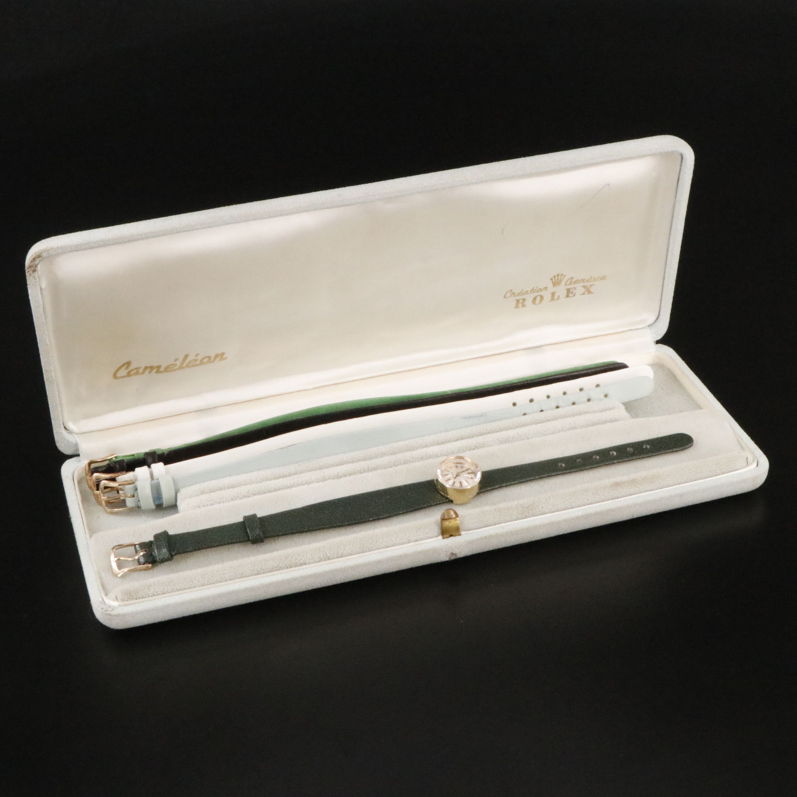 14K Rolex Chameleon 5003 Vintage Watch c.1950s