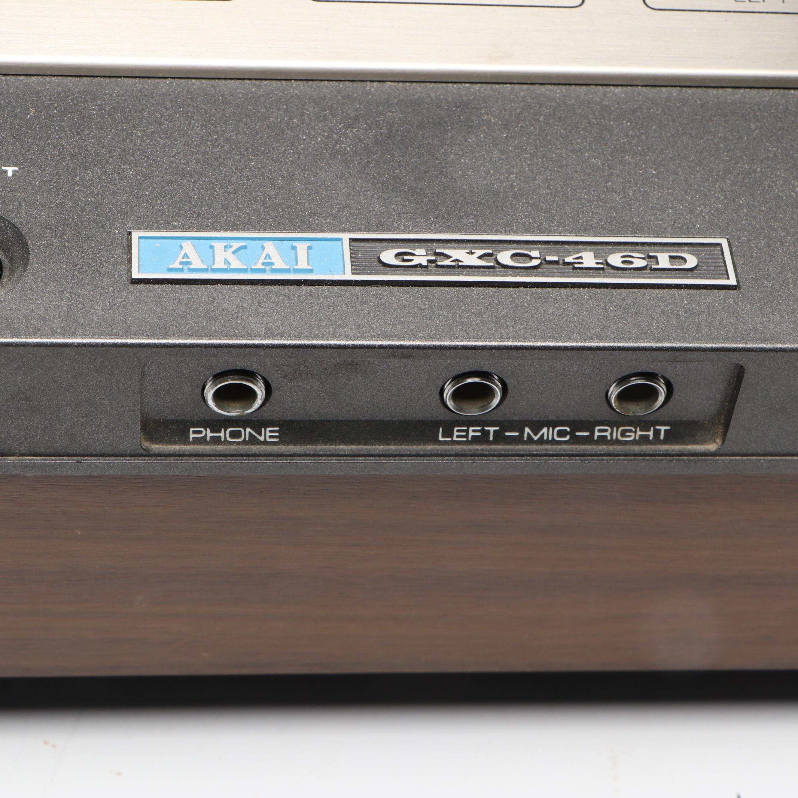 Akai GXC-46D Cassette Stereo Tape Deck
