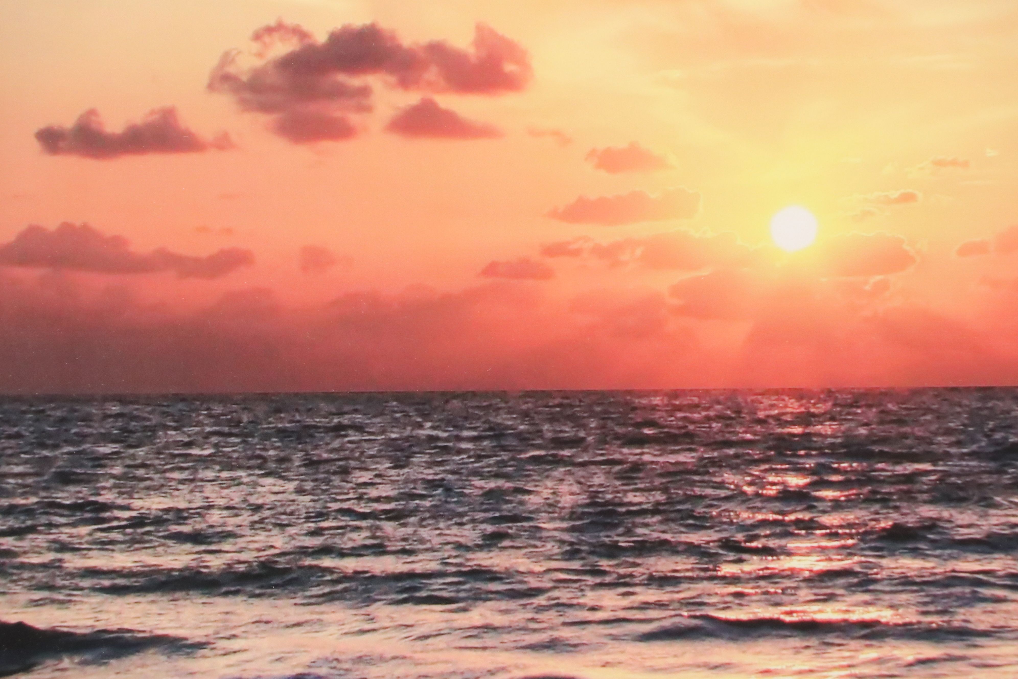 Digital Print of Sunset Seascape, 21st Century