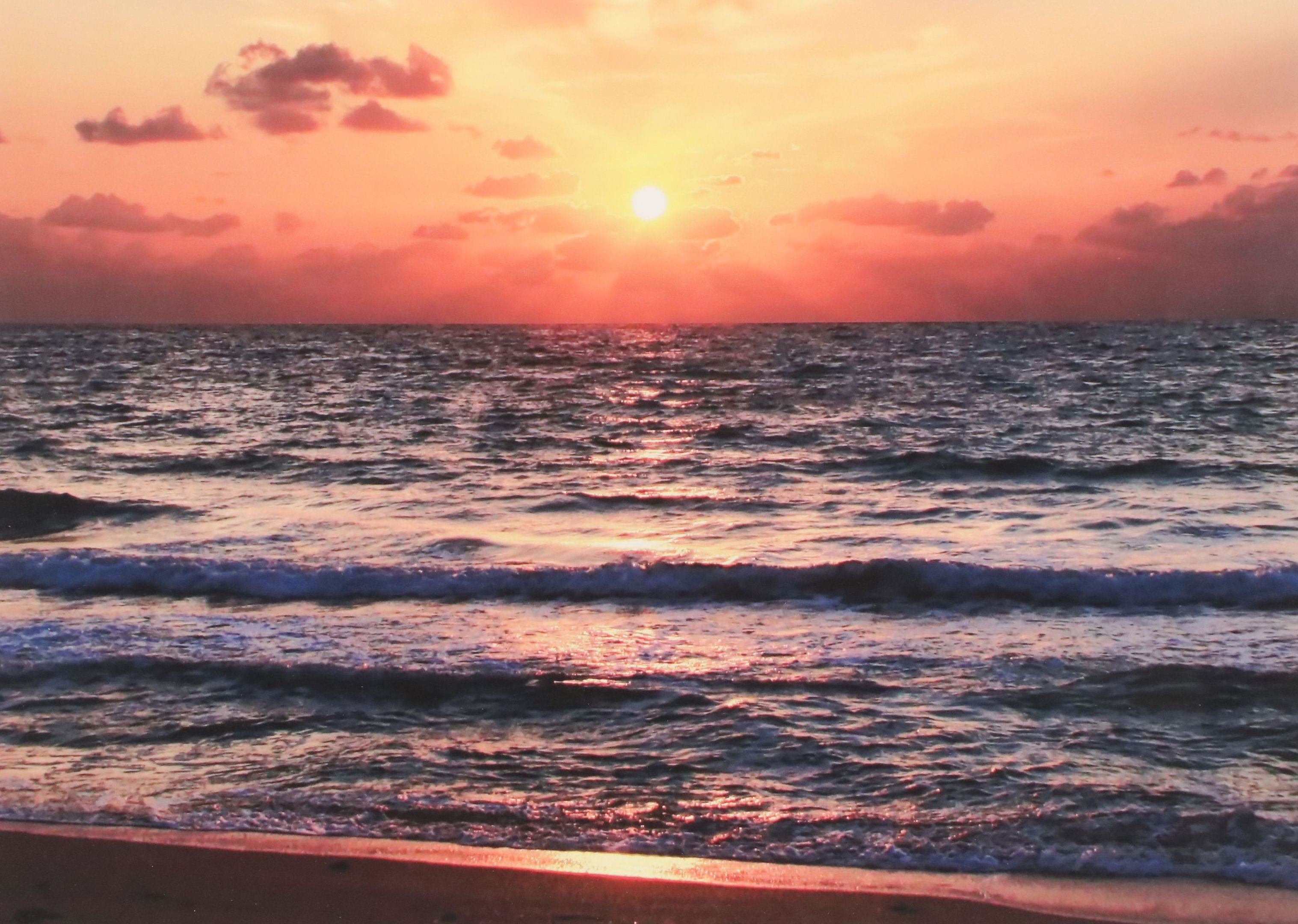 Digital Print of Sunset Seascape, 21st Century