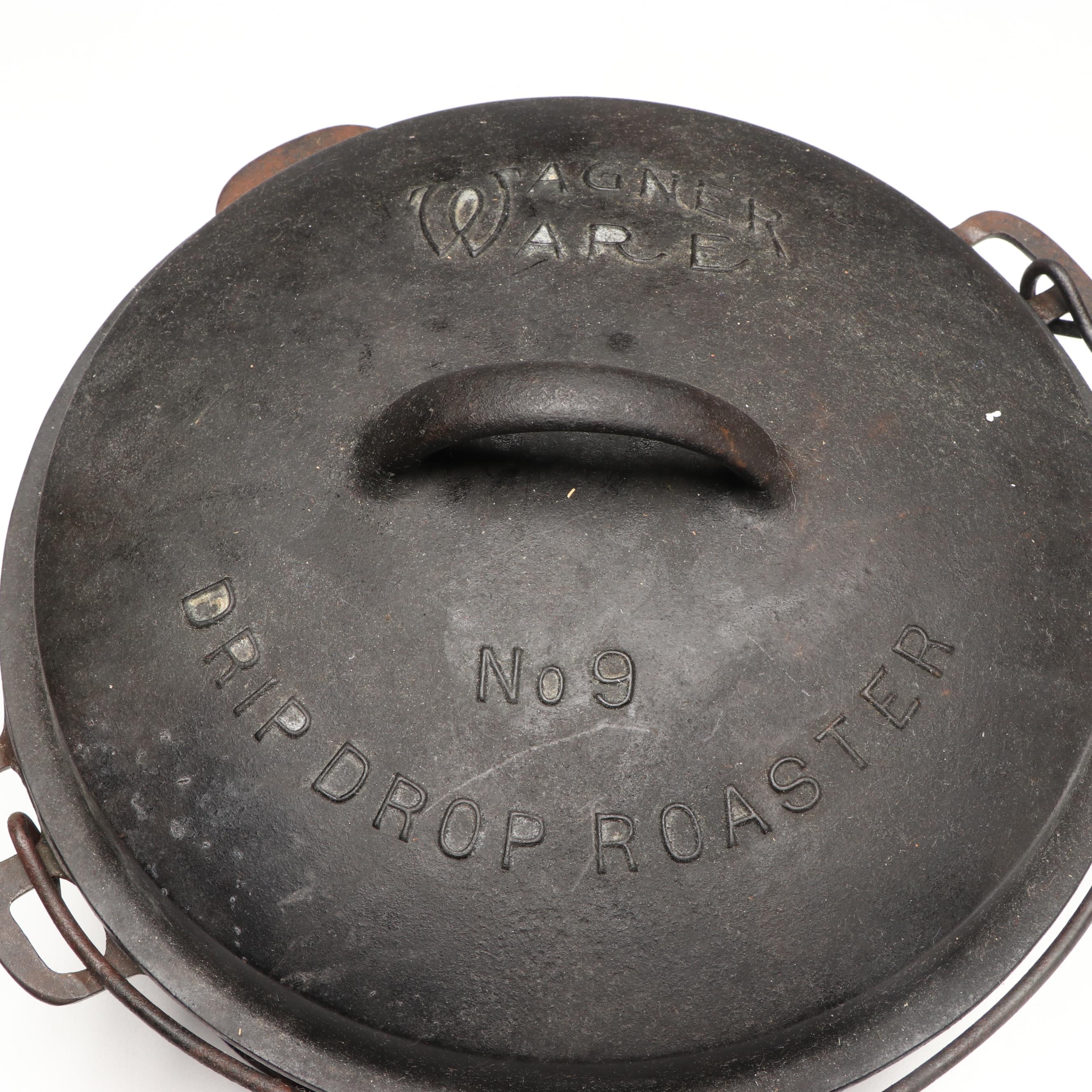 Wagner Ware Cast Iron Dutch Oven and Skillet