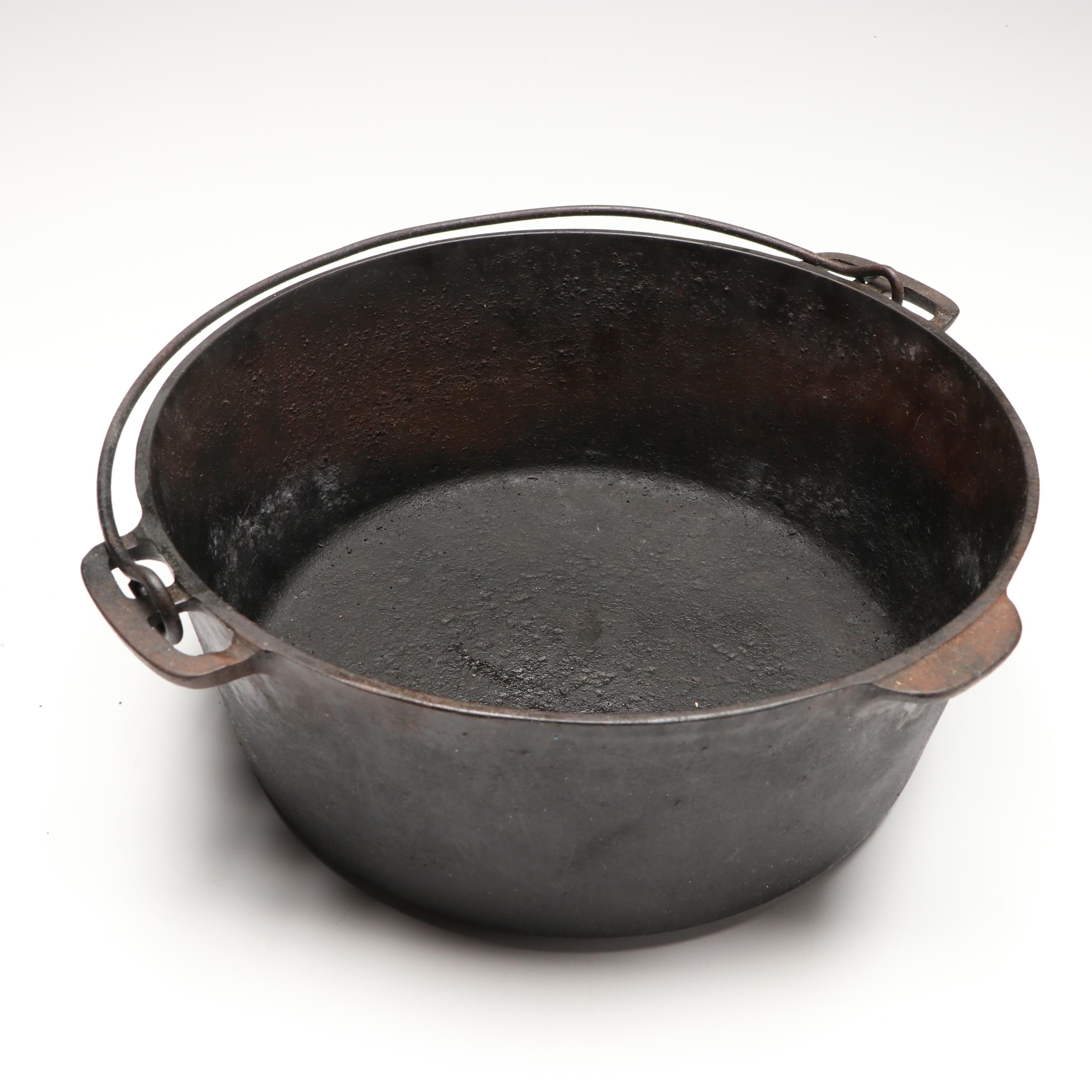 Wagner Ware Cast Iron Dutch Oven and Skillet