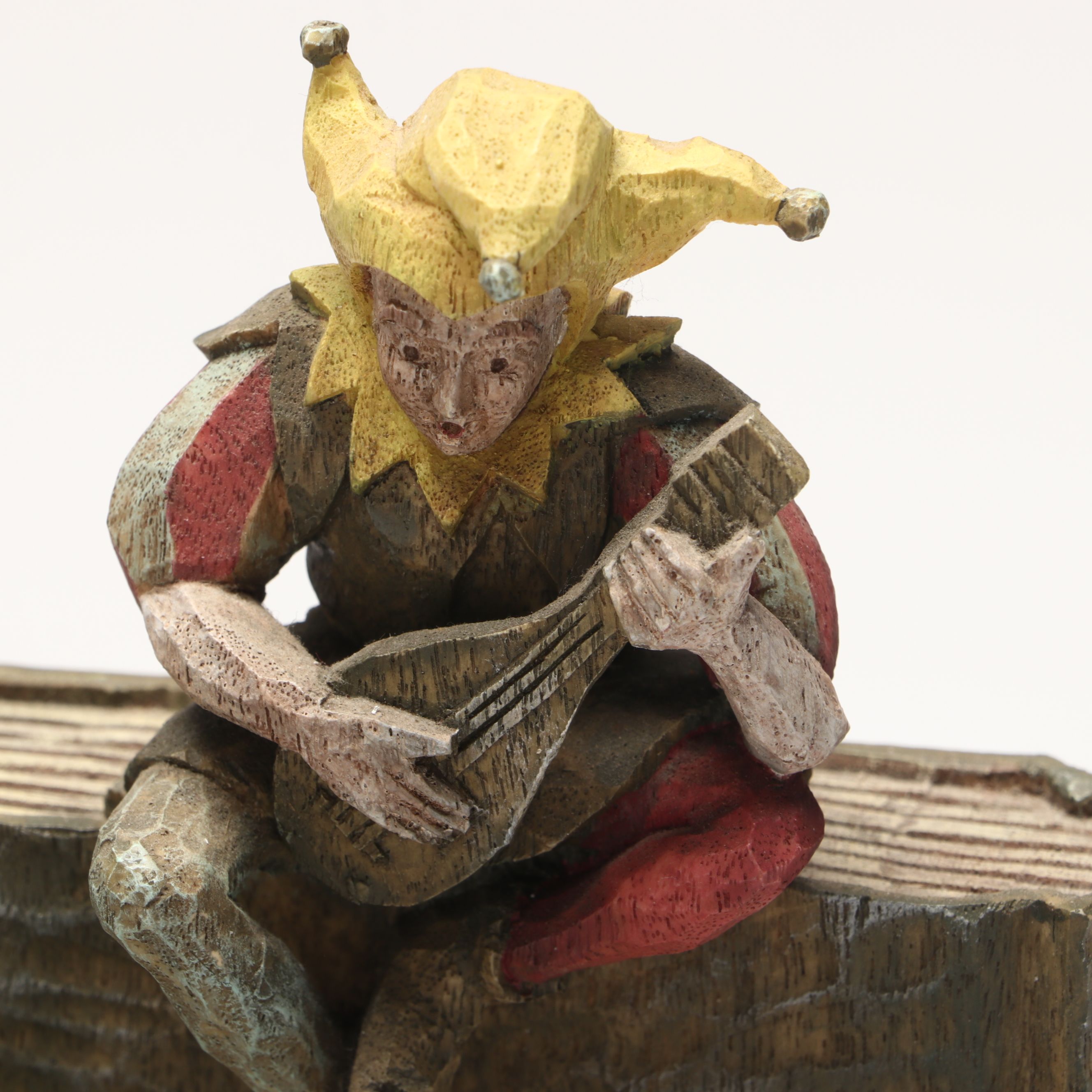 Penco Brass Finish Drama Mask with Jester Bookends