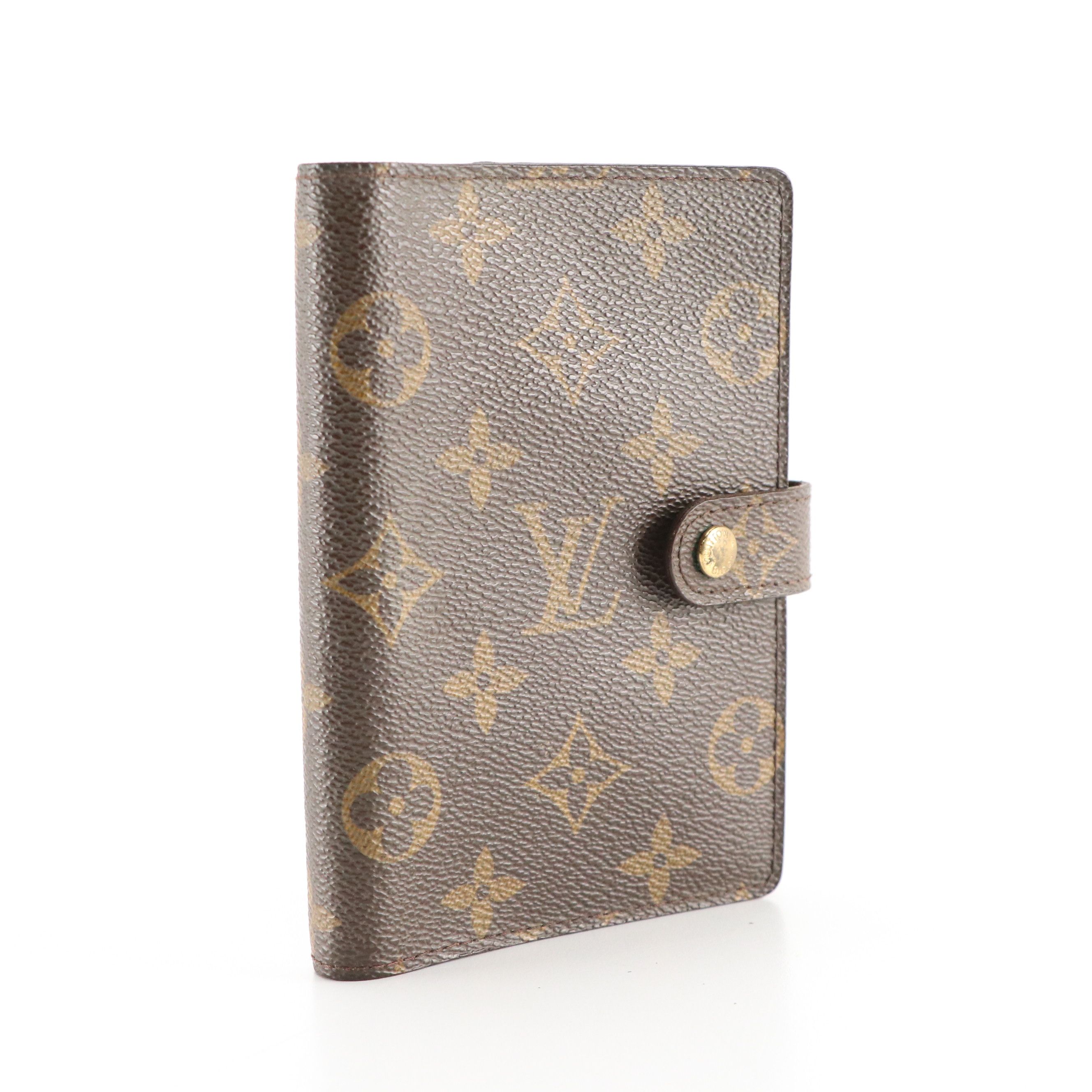 Louis Vuitton Small Six-Ring Agenda Cover in Monogram Canvas