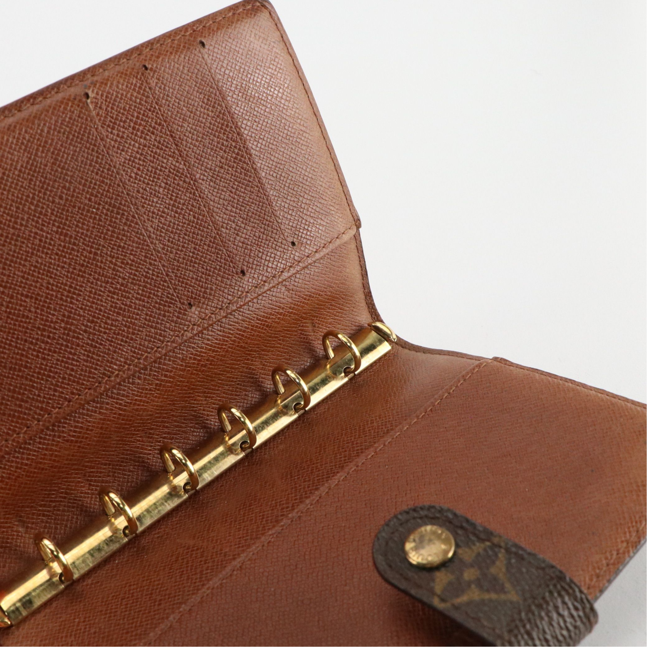 Louis Vuitton Small Six-Ring Agenda Cover in Monogram Canvas