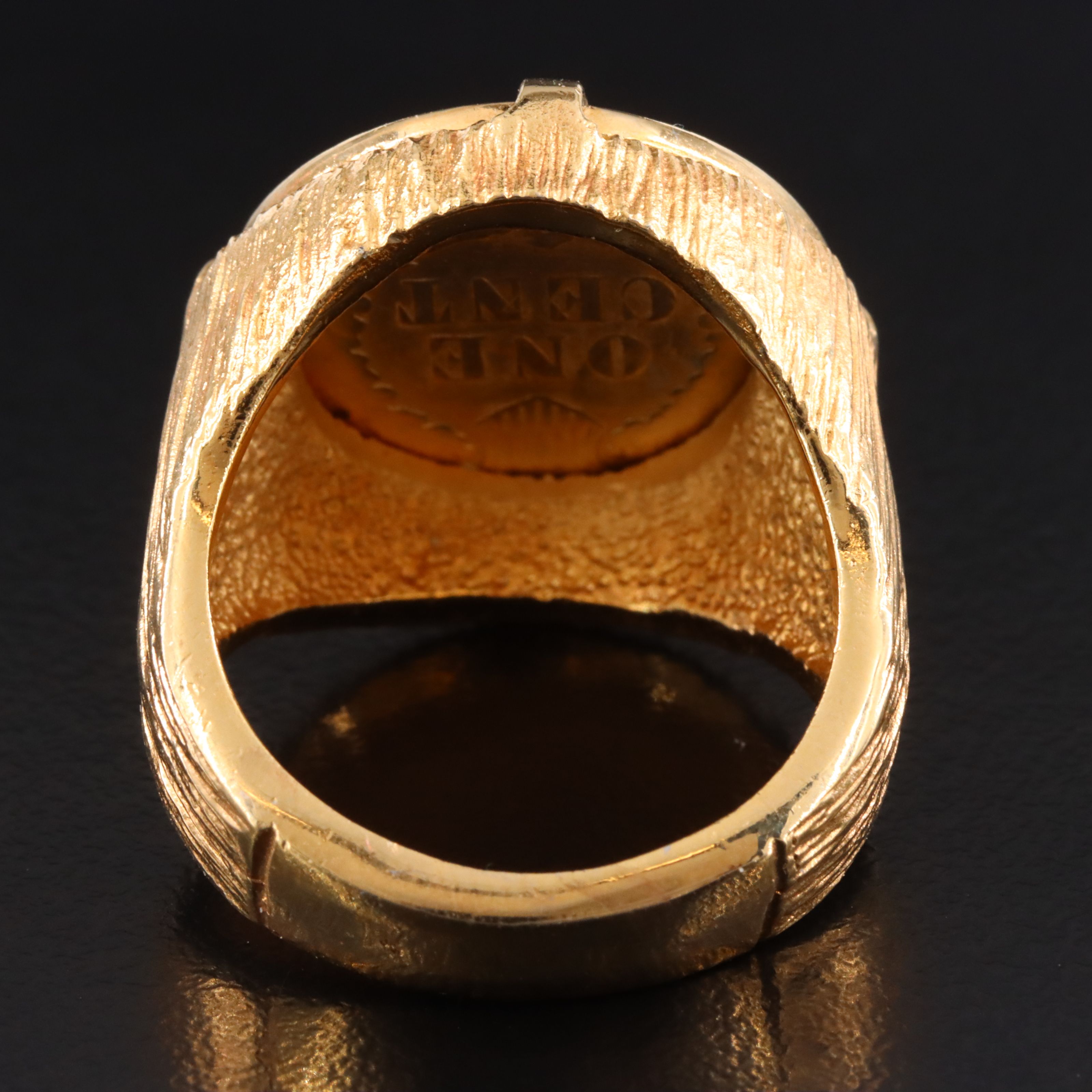 1902 Indian Head Cent Ring