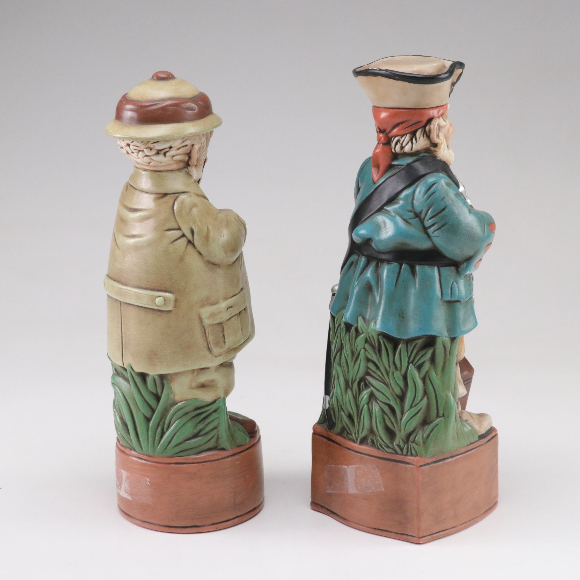 Alberta's Mold Ceramic Figural Decanters, 1960-70s
