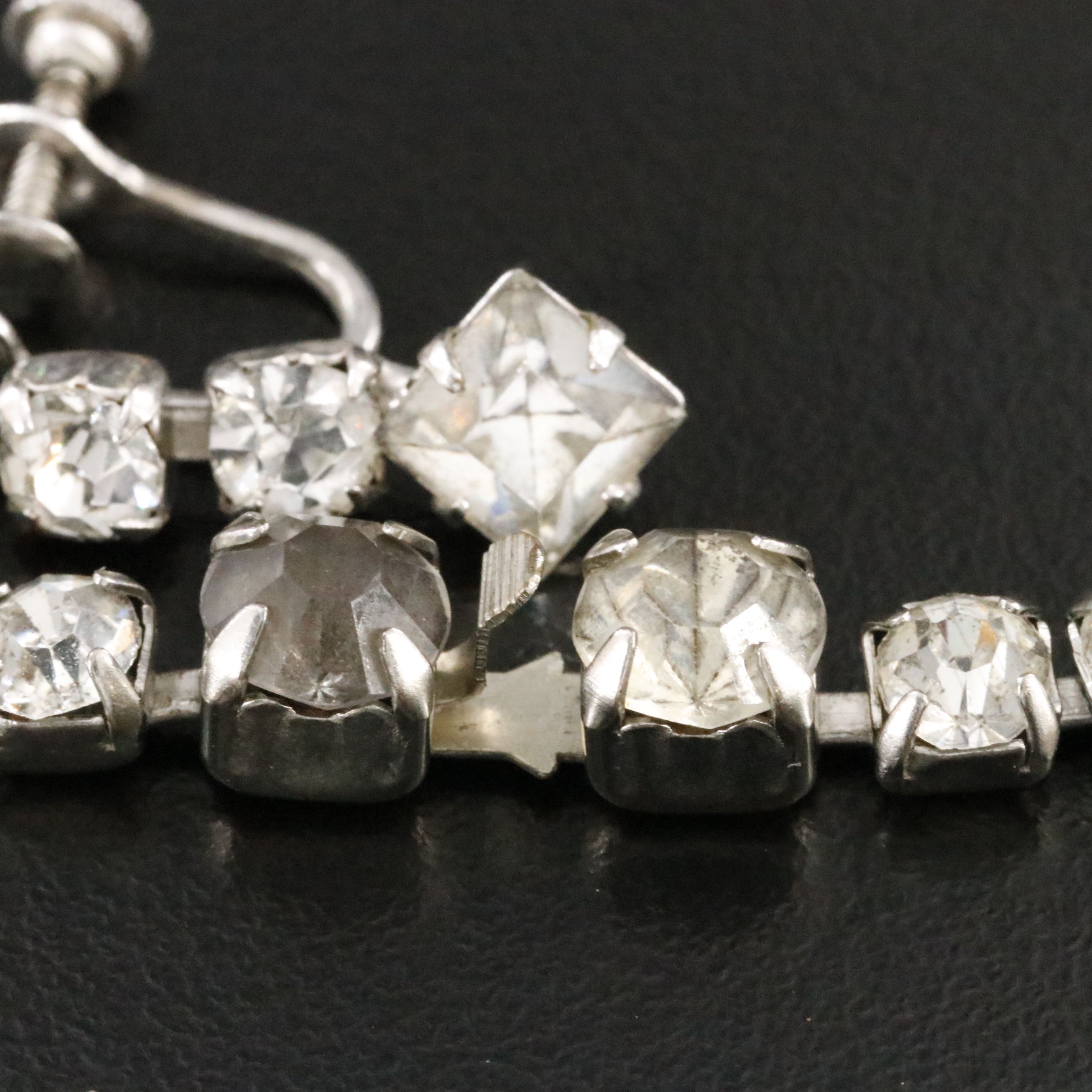 Vintage Rhinestone Jewelry Set