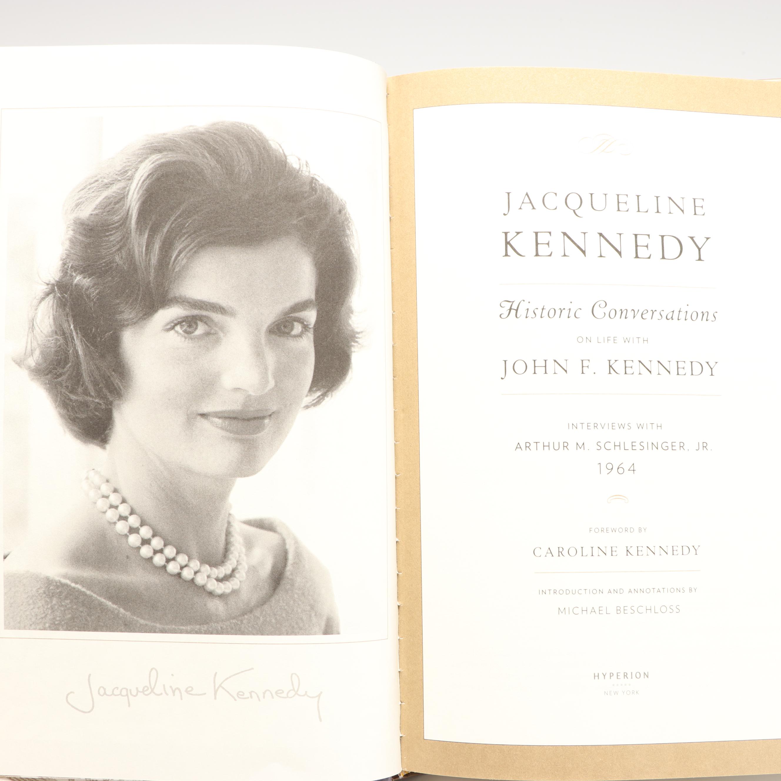 Signed "Touched by the Sun" and More Kennedy Family Books and Magazine