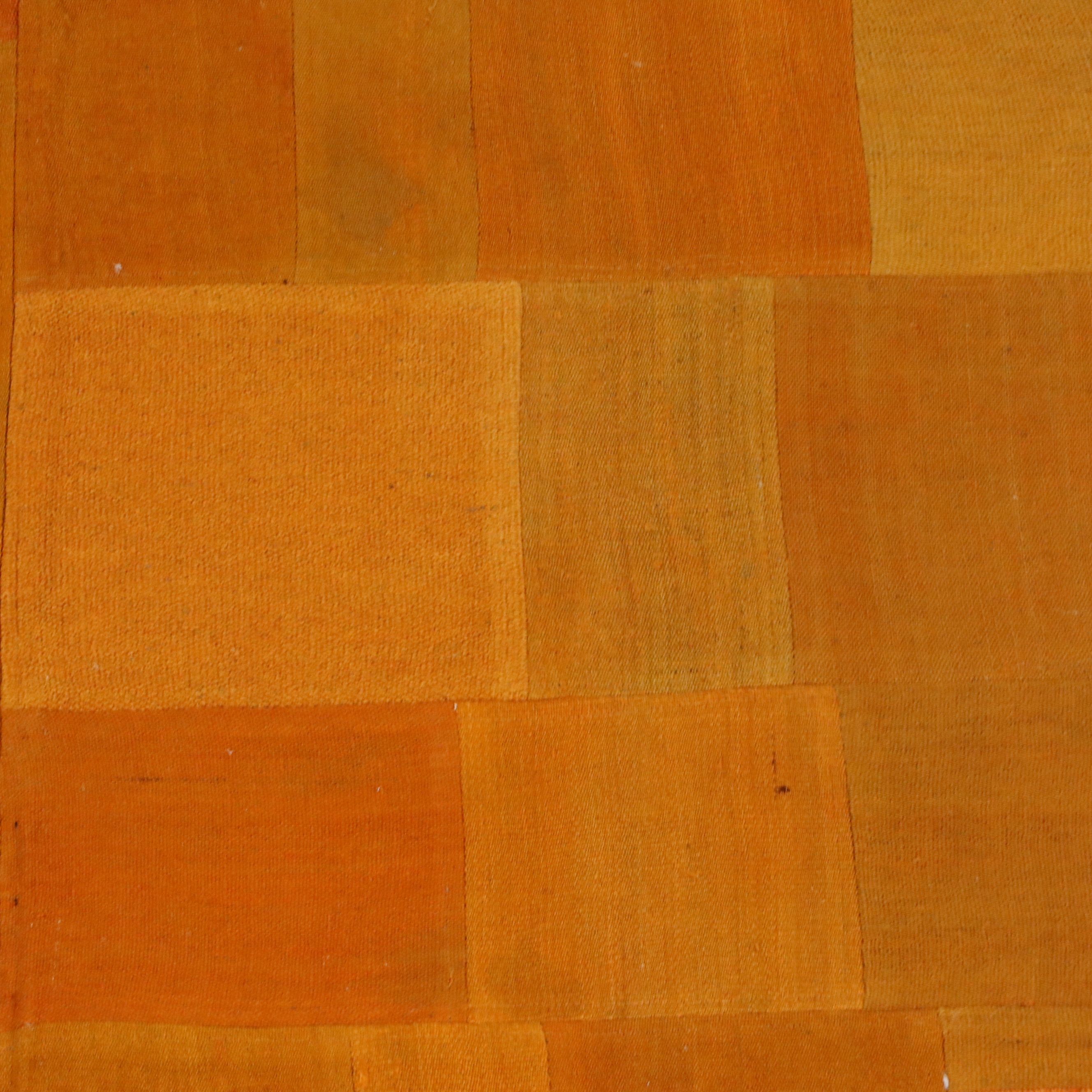 5'6 x 8'1 Handmade Turkish Patchwork Area Rug