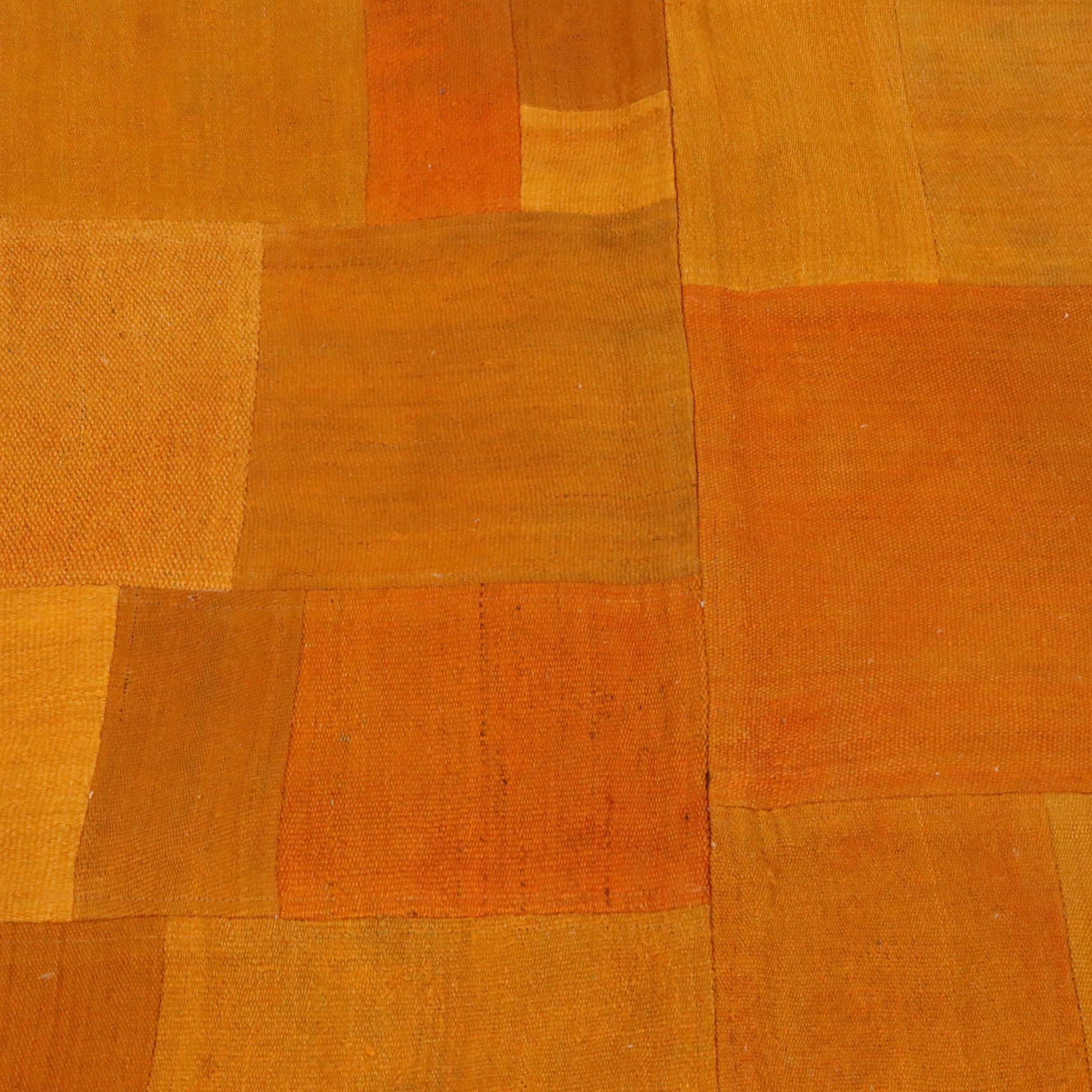 5'6 x 8'1 Handmade Turkish Patchwork Area Rug