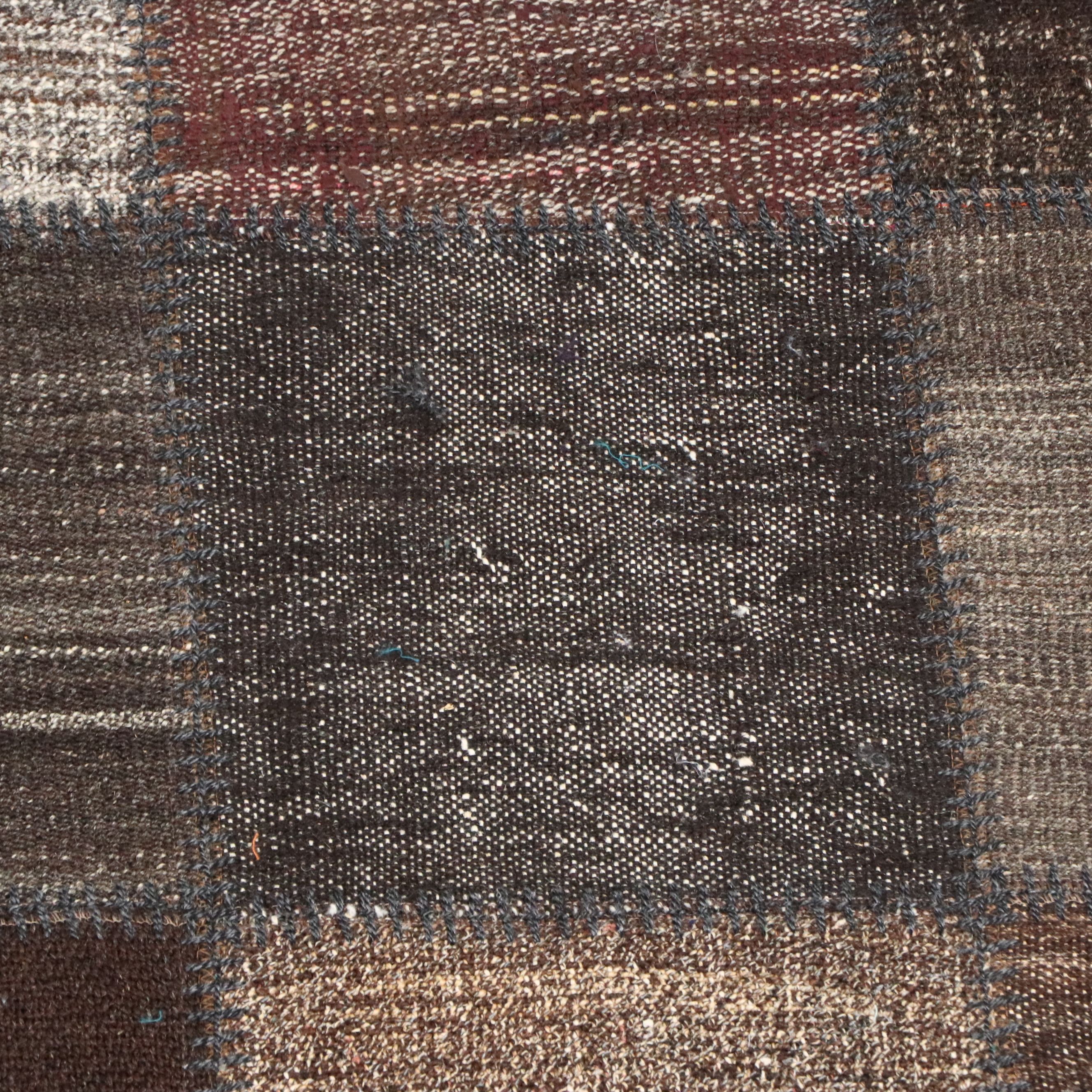 8'10 x 11'6 Handmade Turkish Patchwork Area Rug