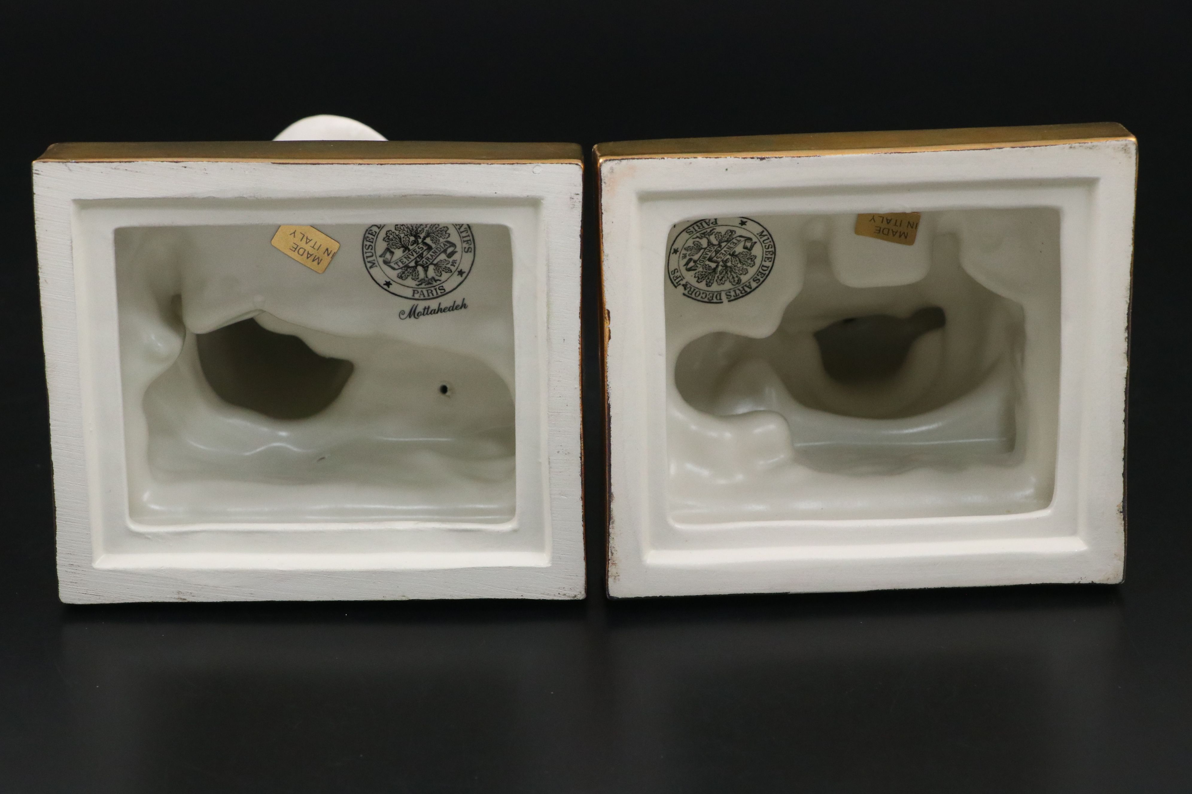 Mottahedeh Italian Severs Style Porcelain Figurines