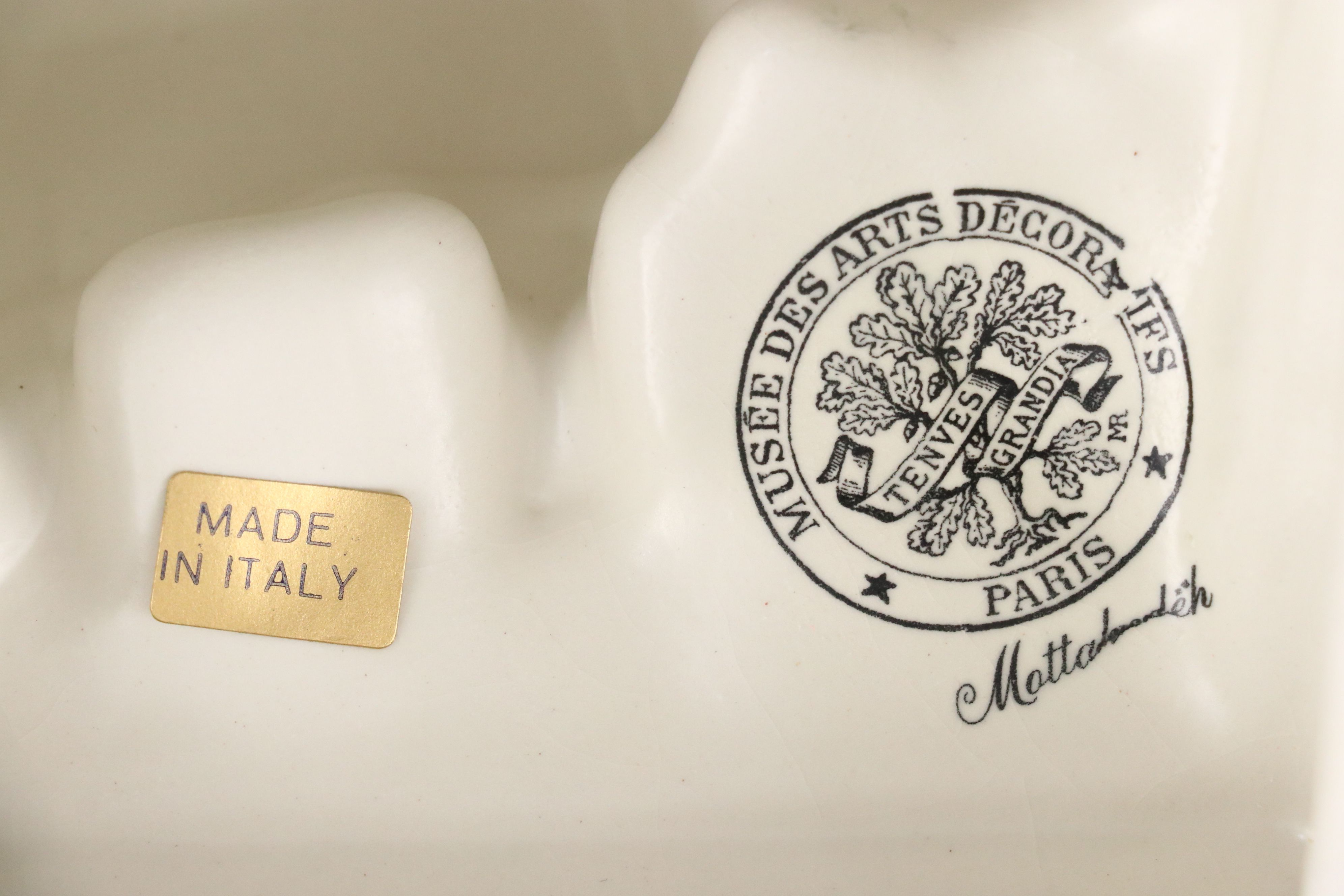 Mottahedeh Italian Severs Style Porcelain Figurines