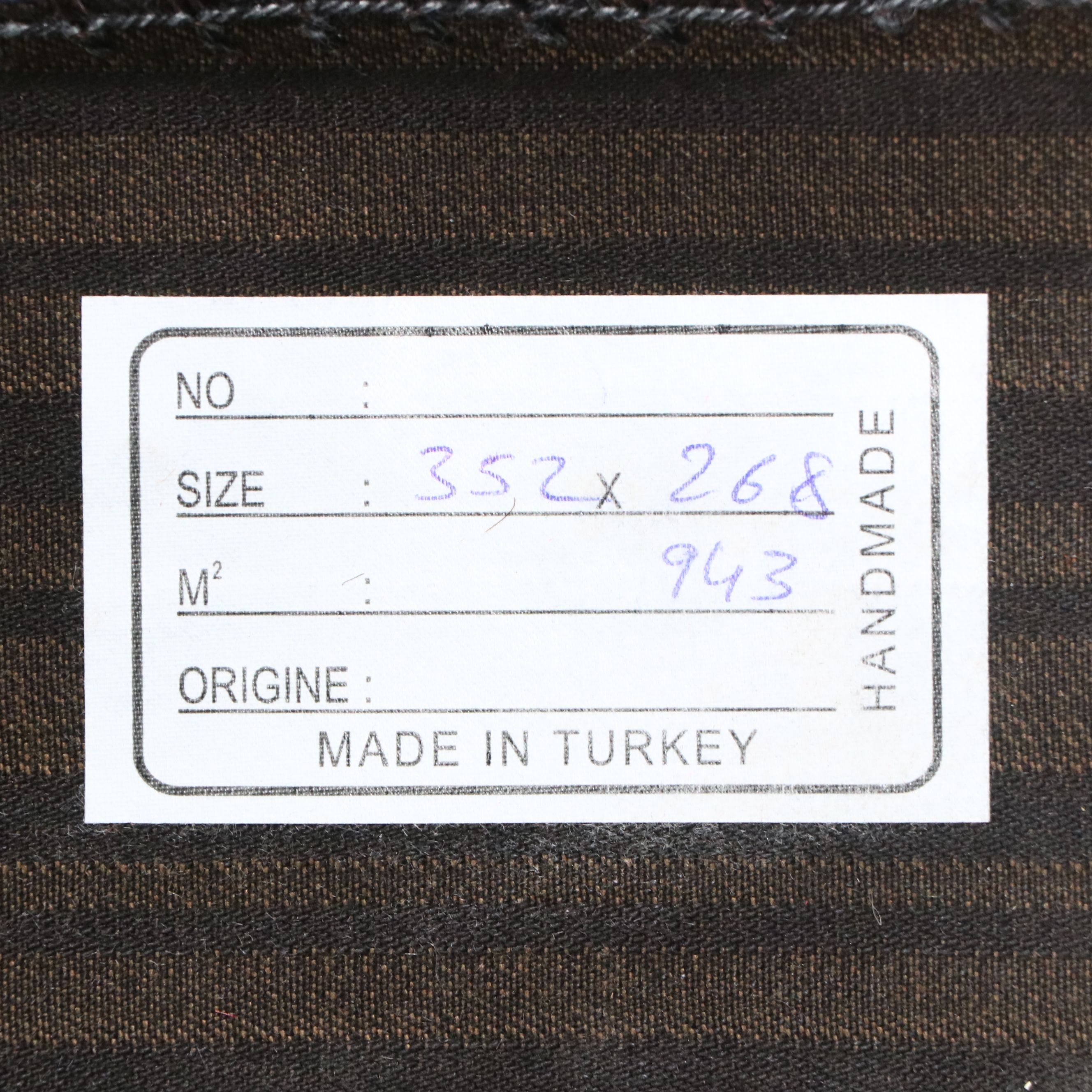 8'10 x 11'6 Handmade Turkish Patchwork Area Rug