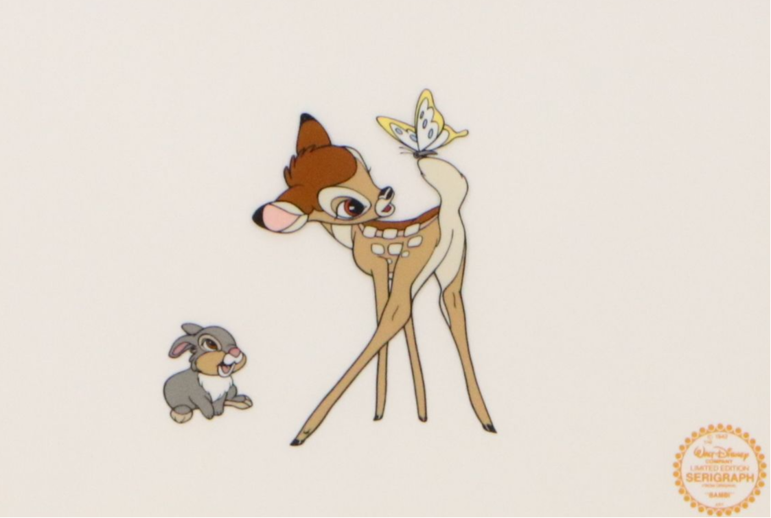 The Walt Disney Company Serigraph "Bambi"