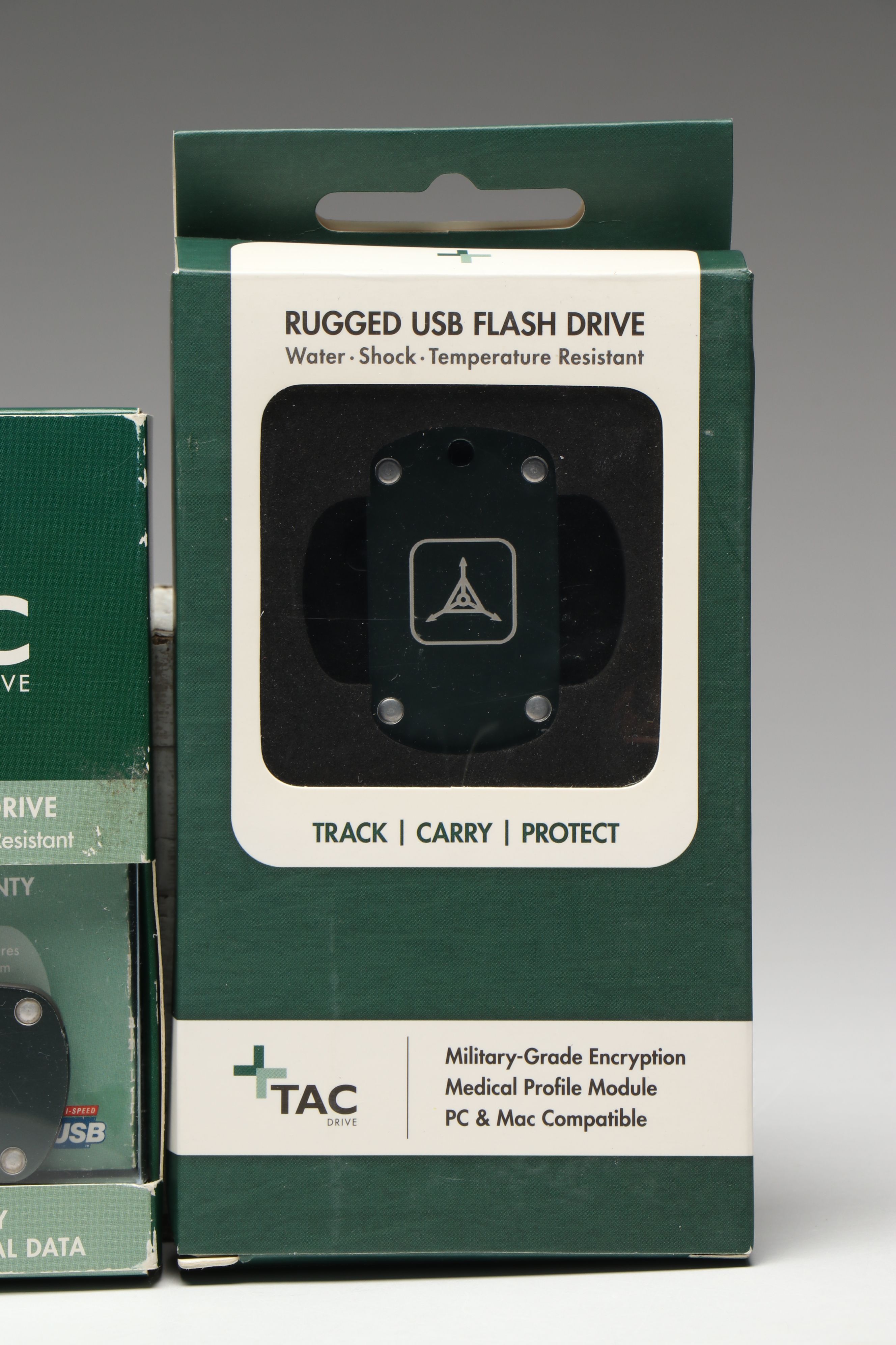 Tacdrive Rugged USB Flash Drives for Triple Aught Design