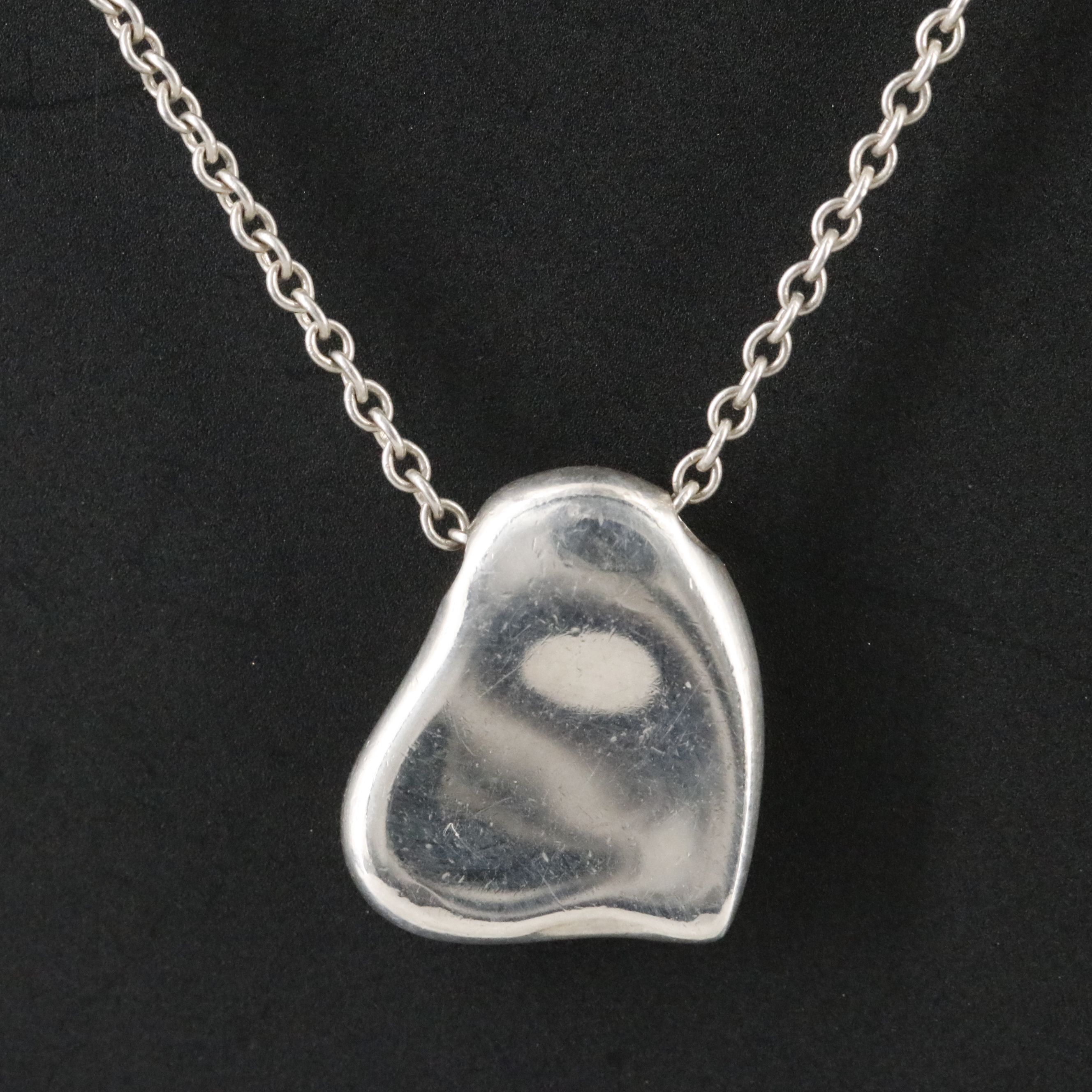 Elsa Peretti for Tiffany & Co. Full Heart Sterling Necklace