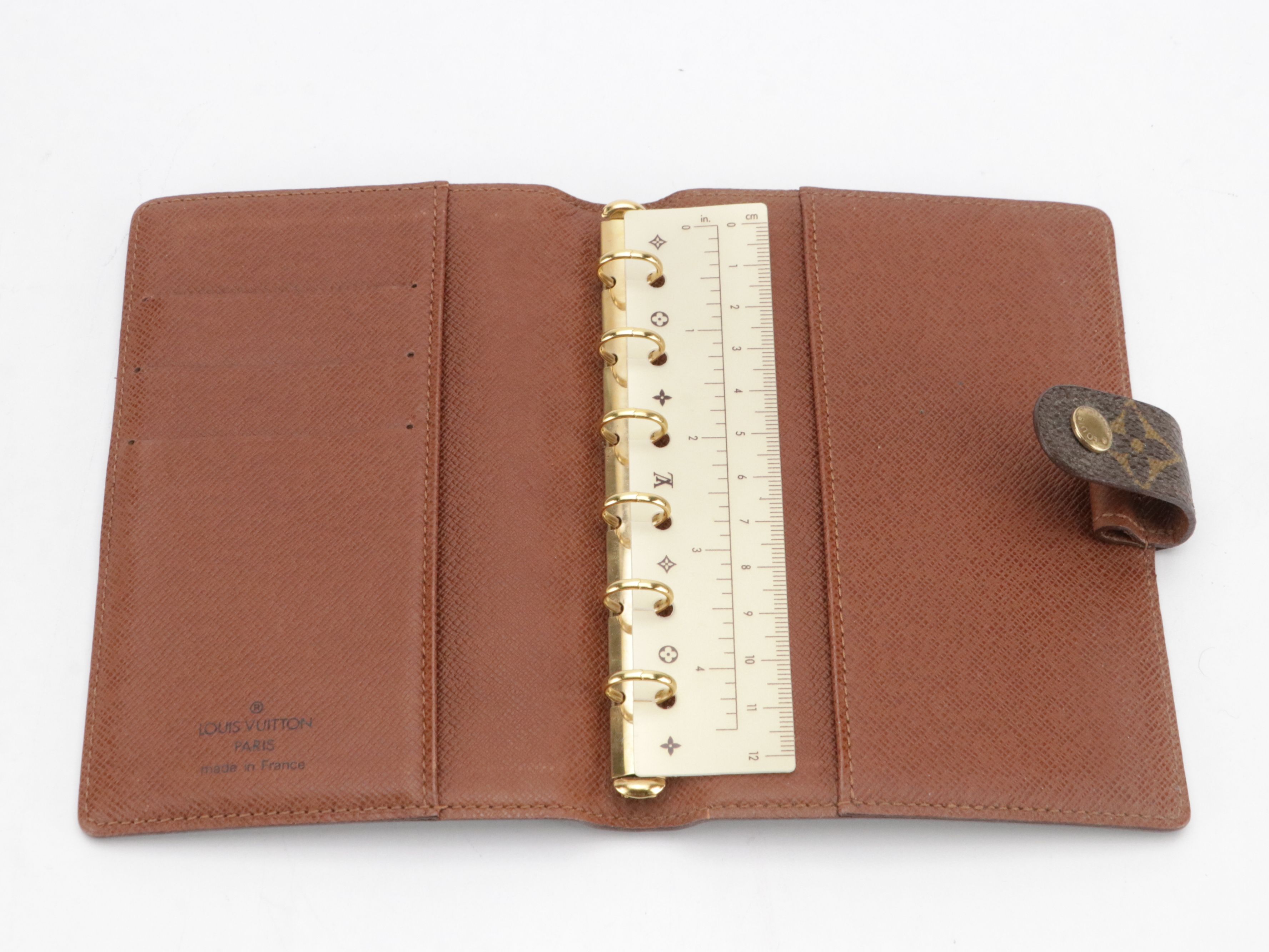 Louis Vuitton Agenda Fonctionnel PM Cover in Monogram Canvas