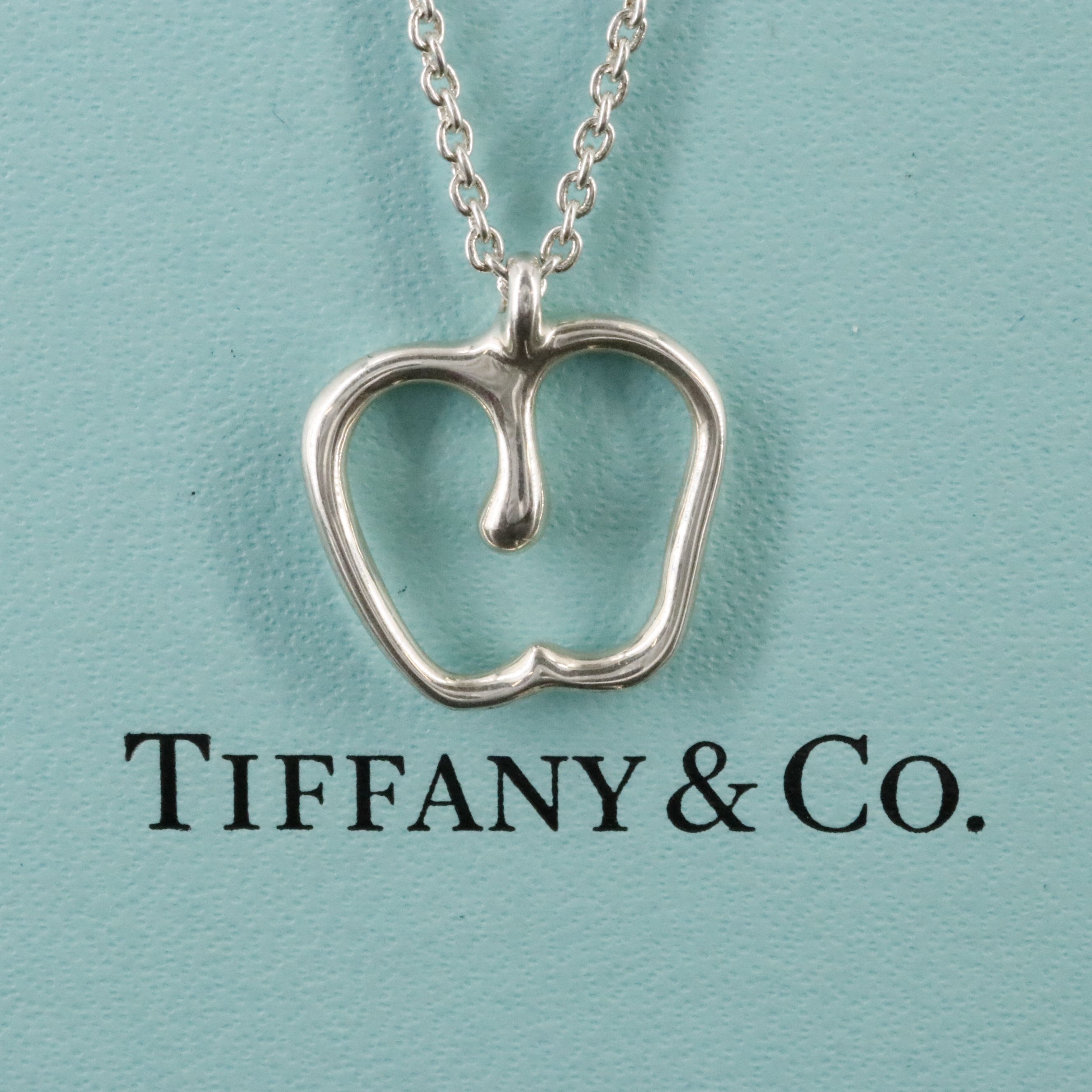Elsa Peretti for Tiffany & Co. Sterling Apple Pendant Necklace