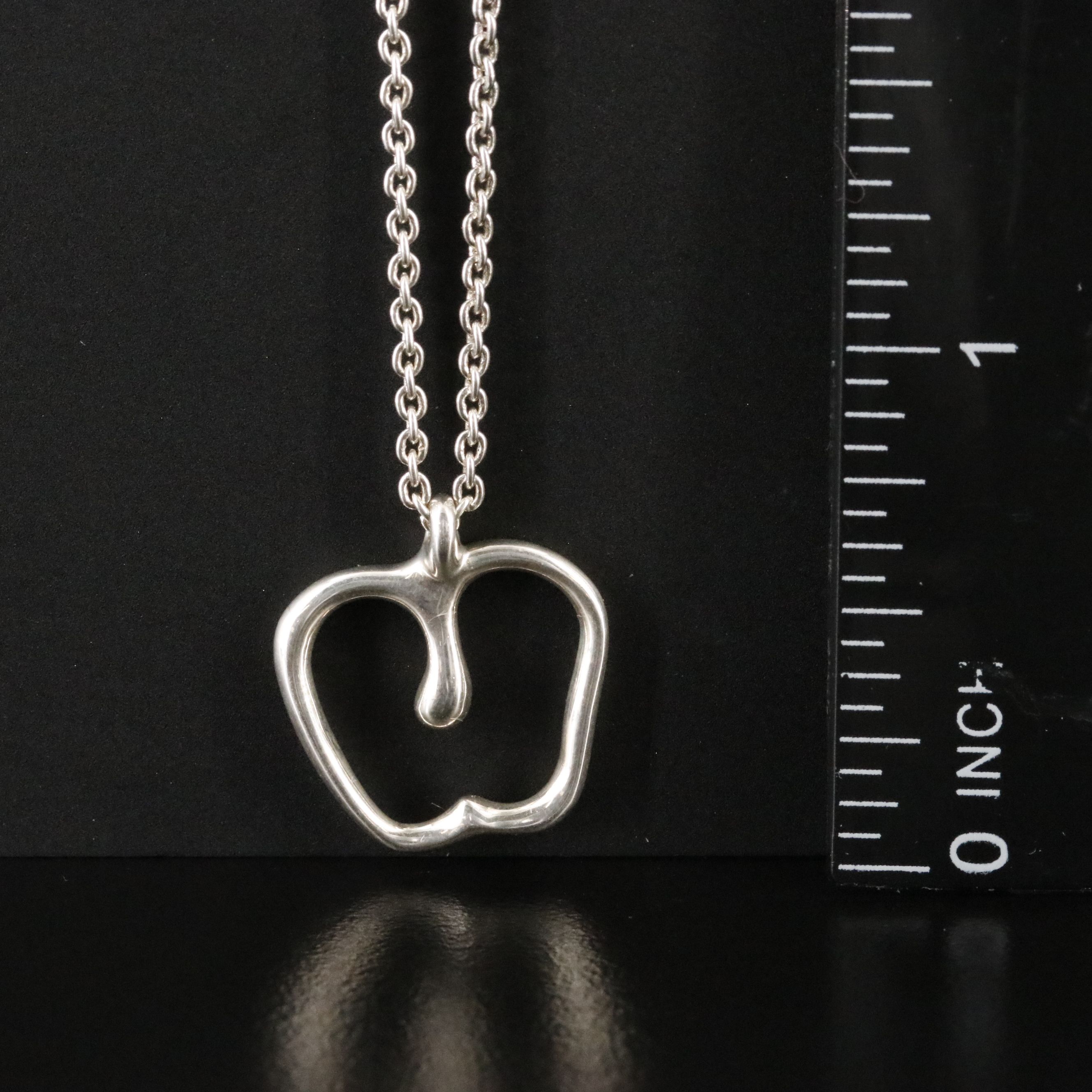 Elsa Peretti for Tiffany & Co. Sterling Apple Pendant Necklace
