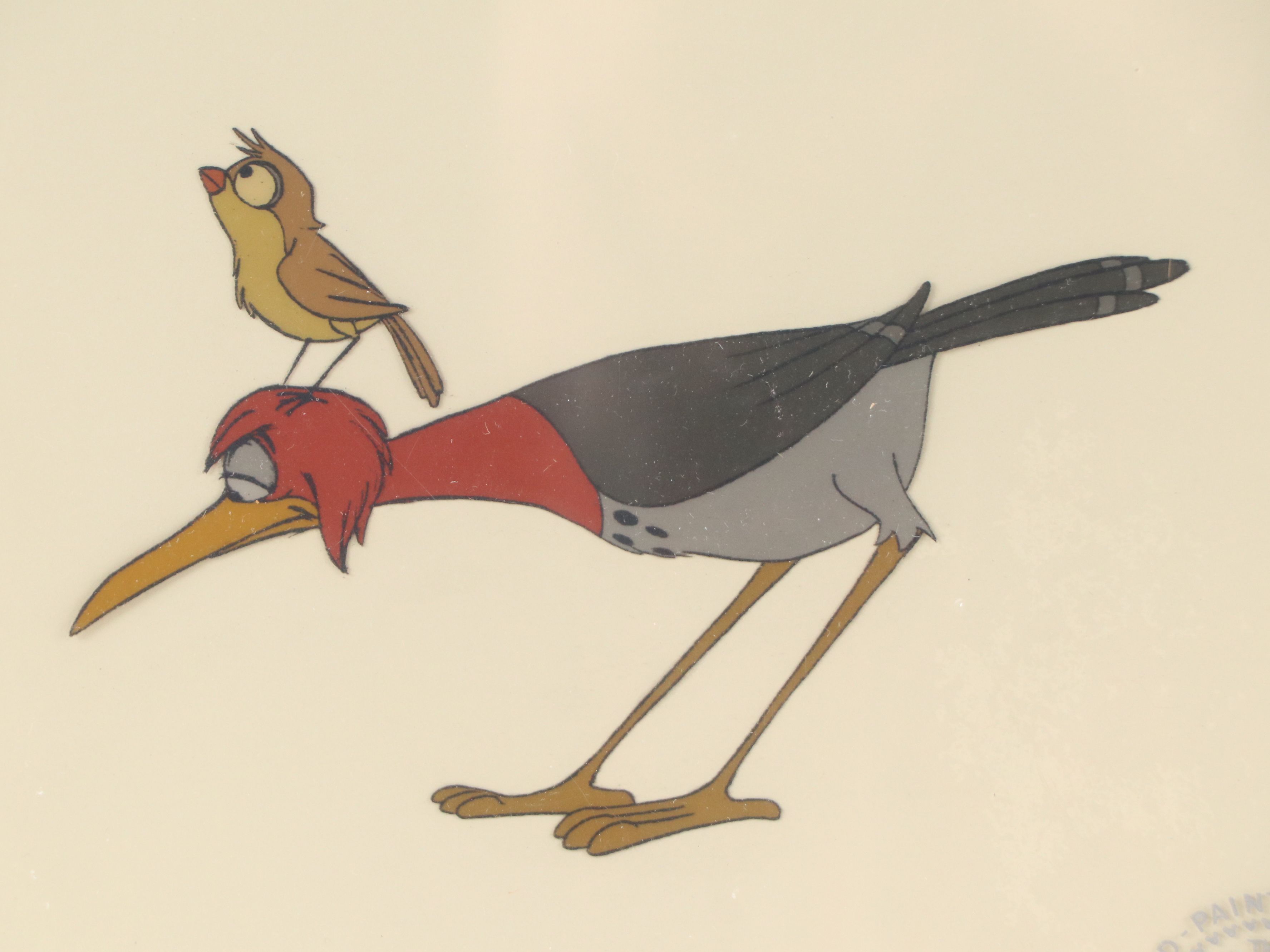 Walt Disney Sericel "The Fox and the Hound," 1980