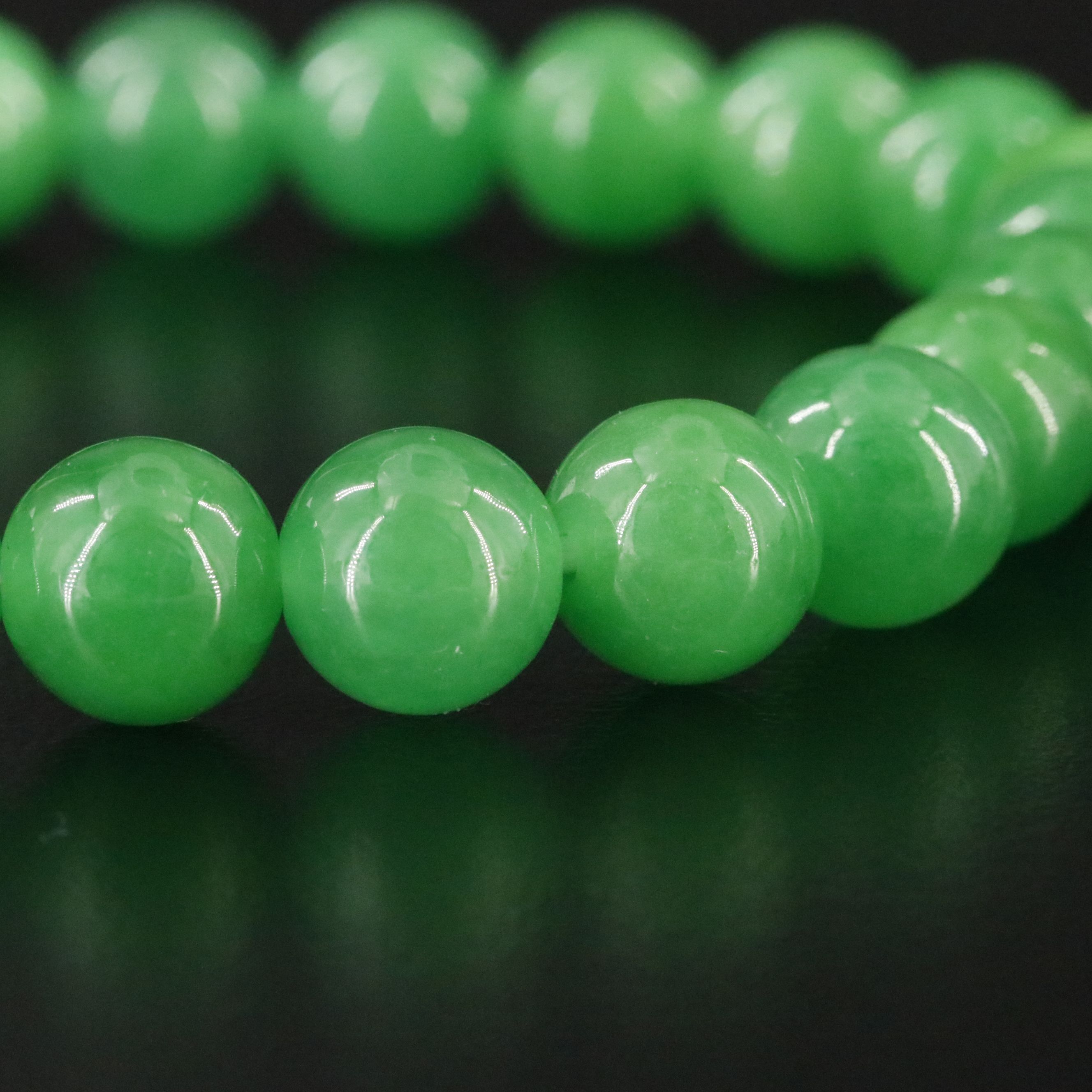 Jadeite Bead Bracelet
