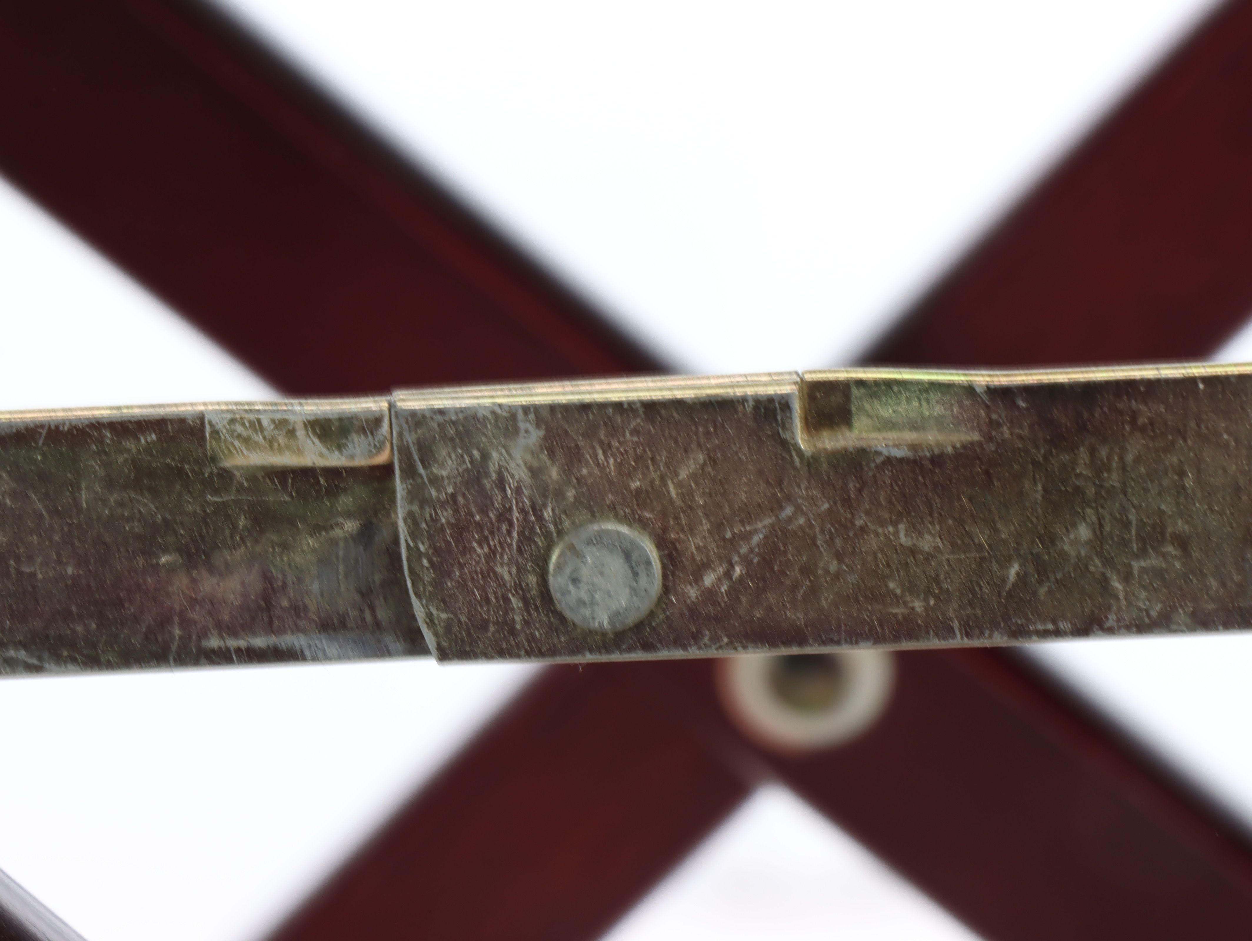 Contemporary Wood Folding Luggage Stand