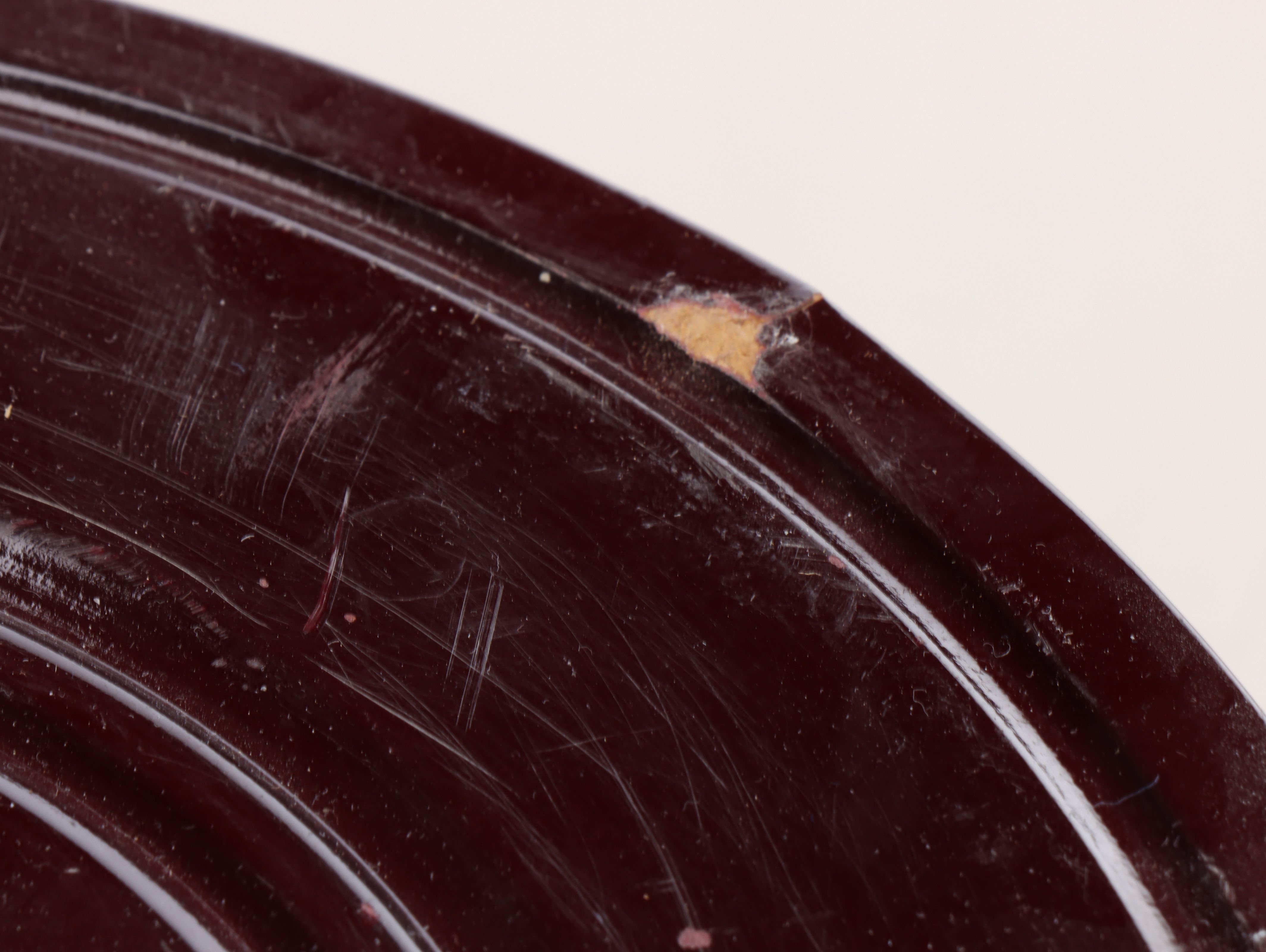 Chinese Style Ceramic Fishbowl Planter on Wood Base