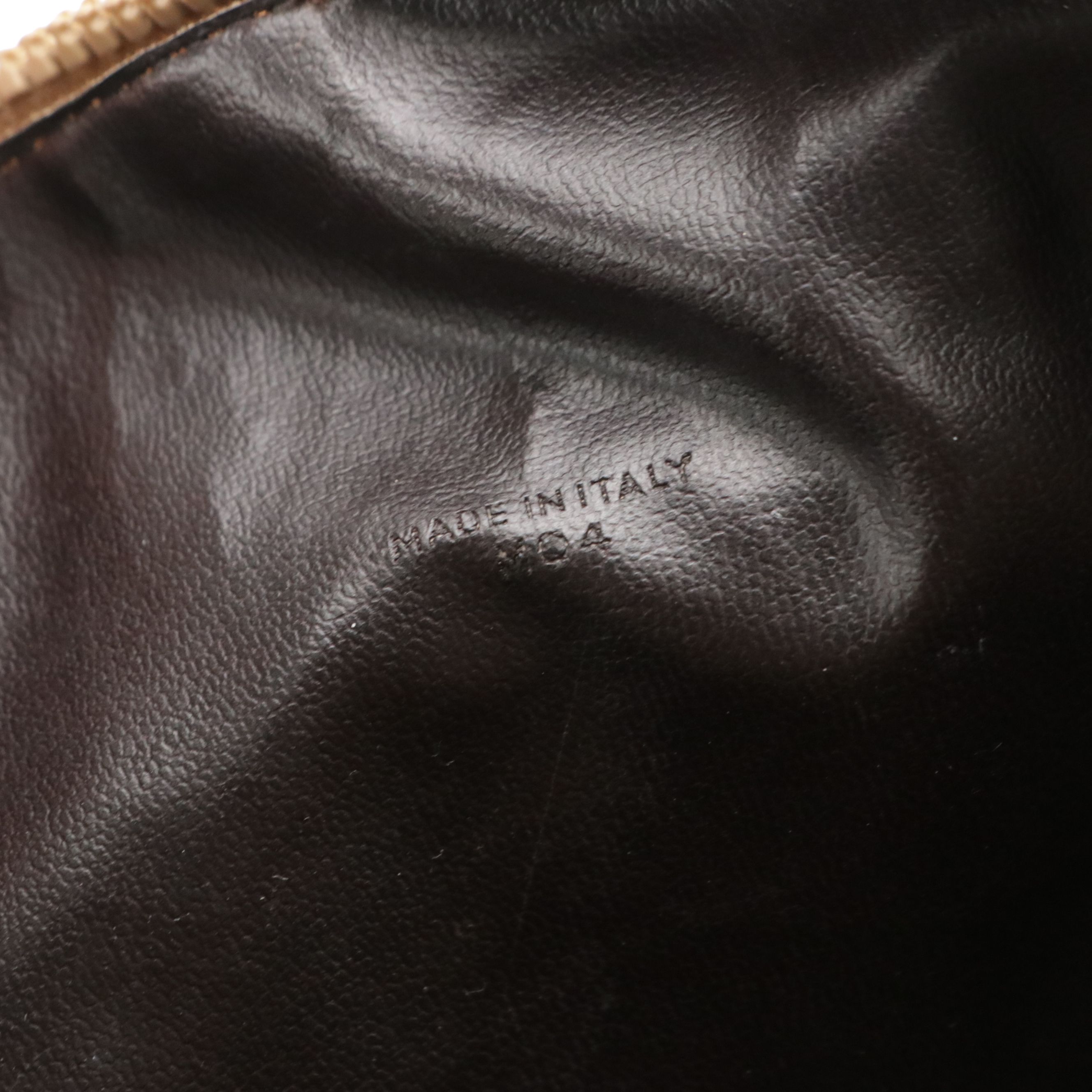 Celine Boston Bag in Brown PVC and Leather Trim