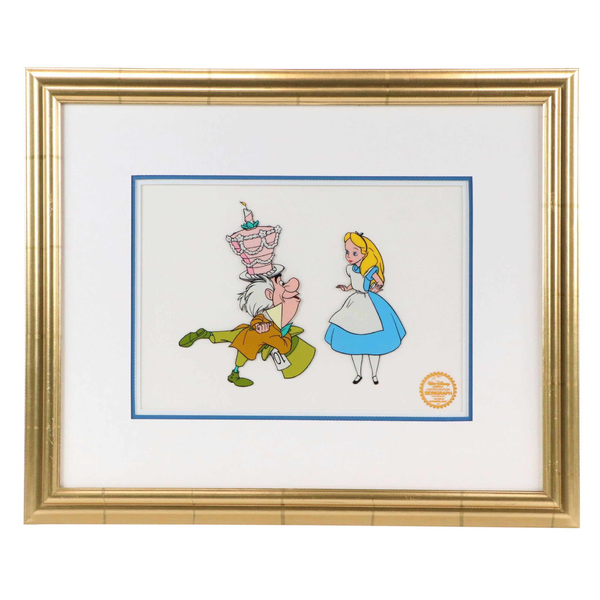 Walt Disney Sericel "Alice In Wonderland"