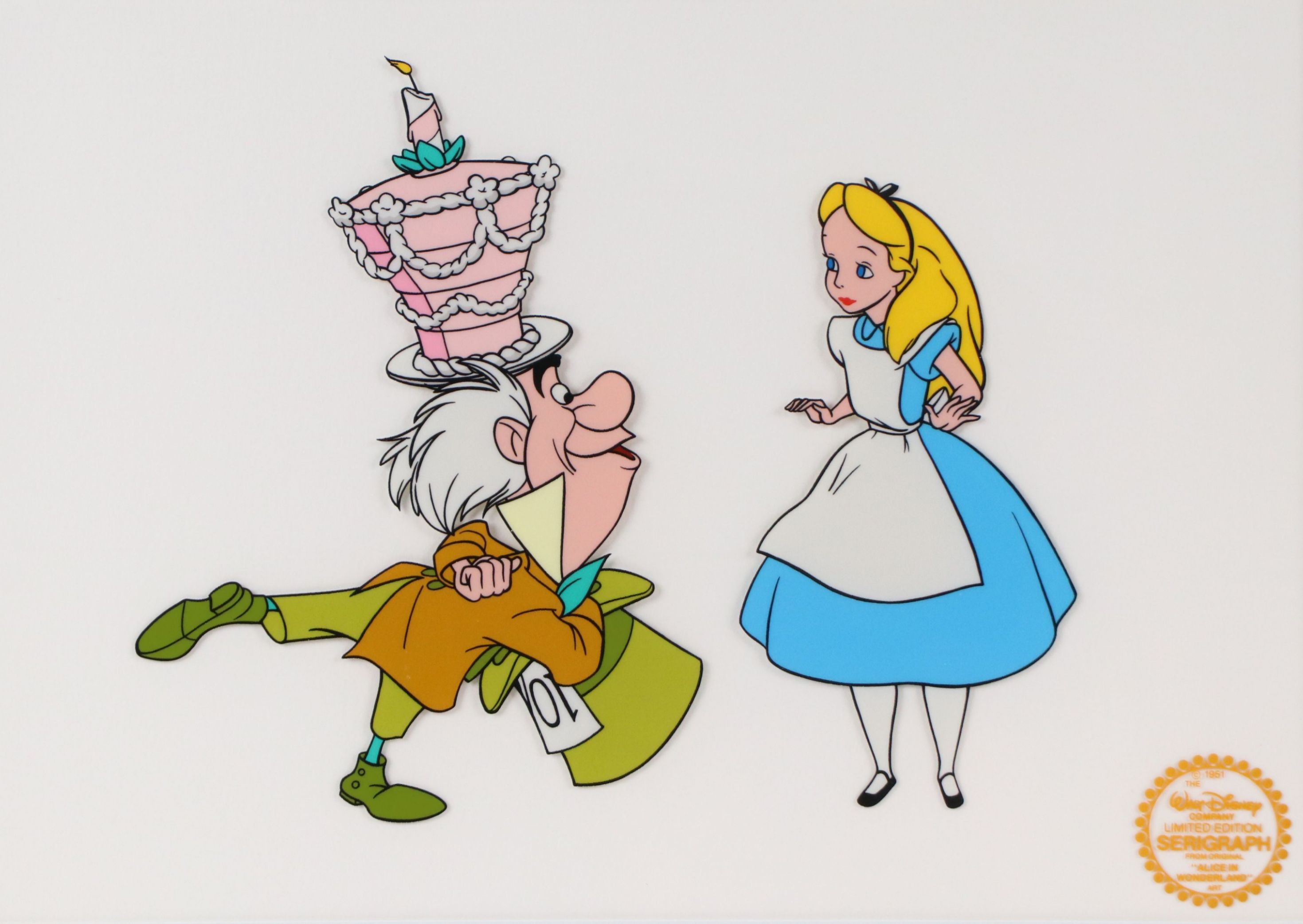 Walt Disney Sericel "Alice In Wonderland"
