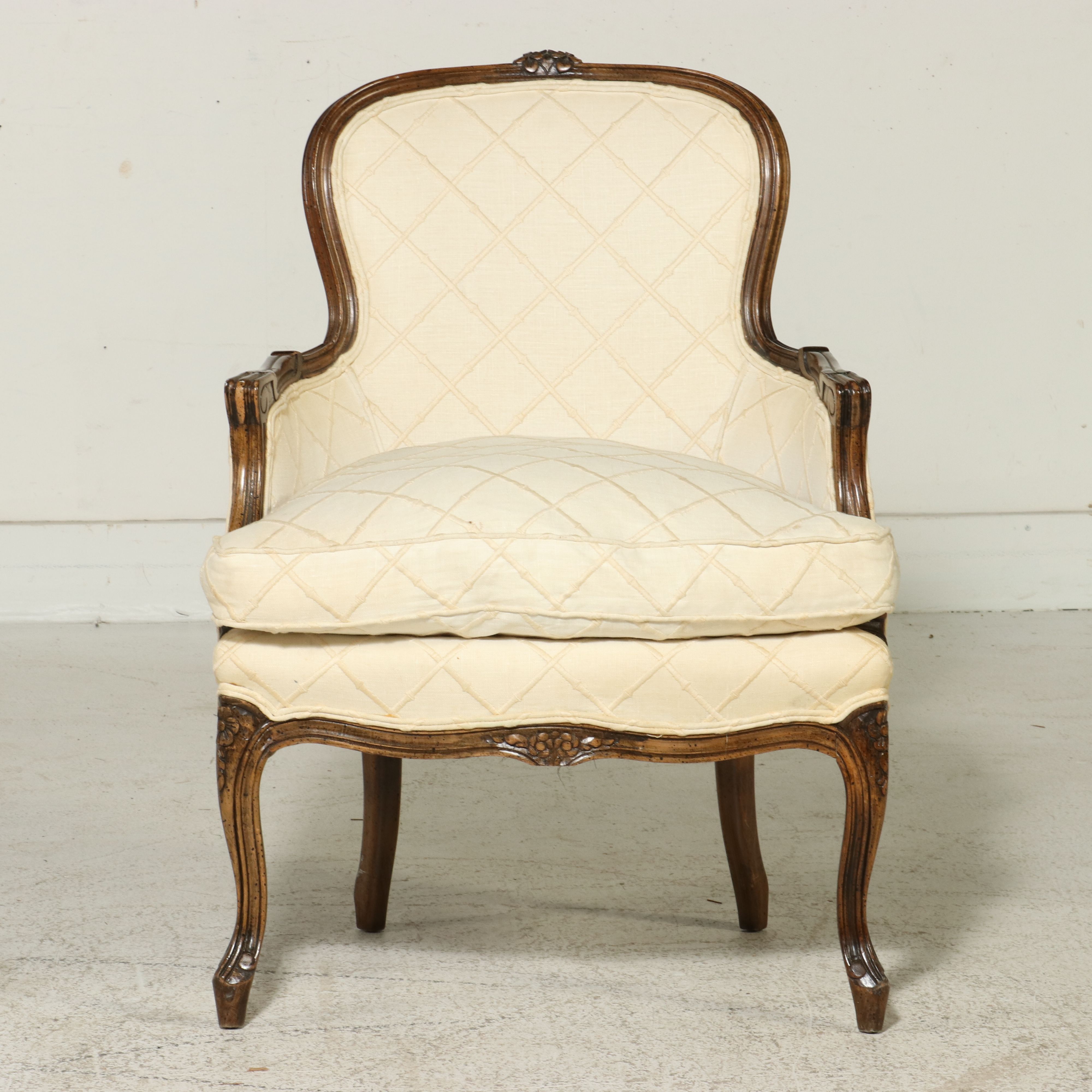 Century Chair Company Louis XV Style Armchair