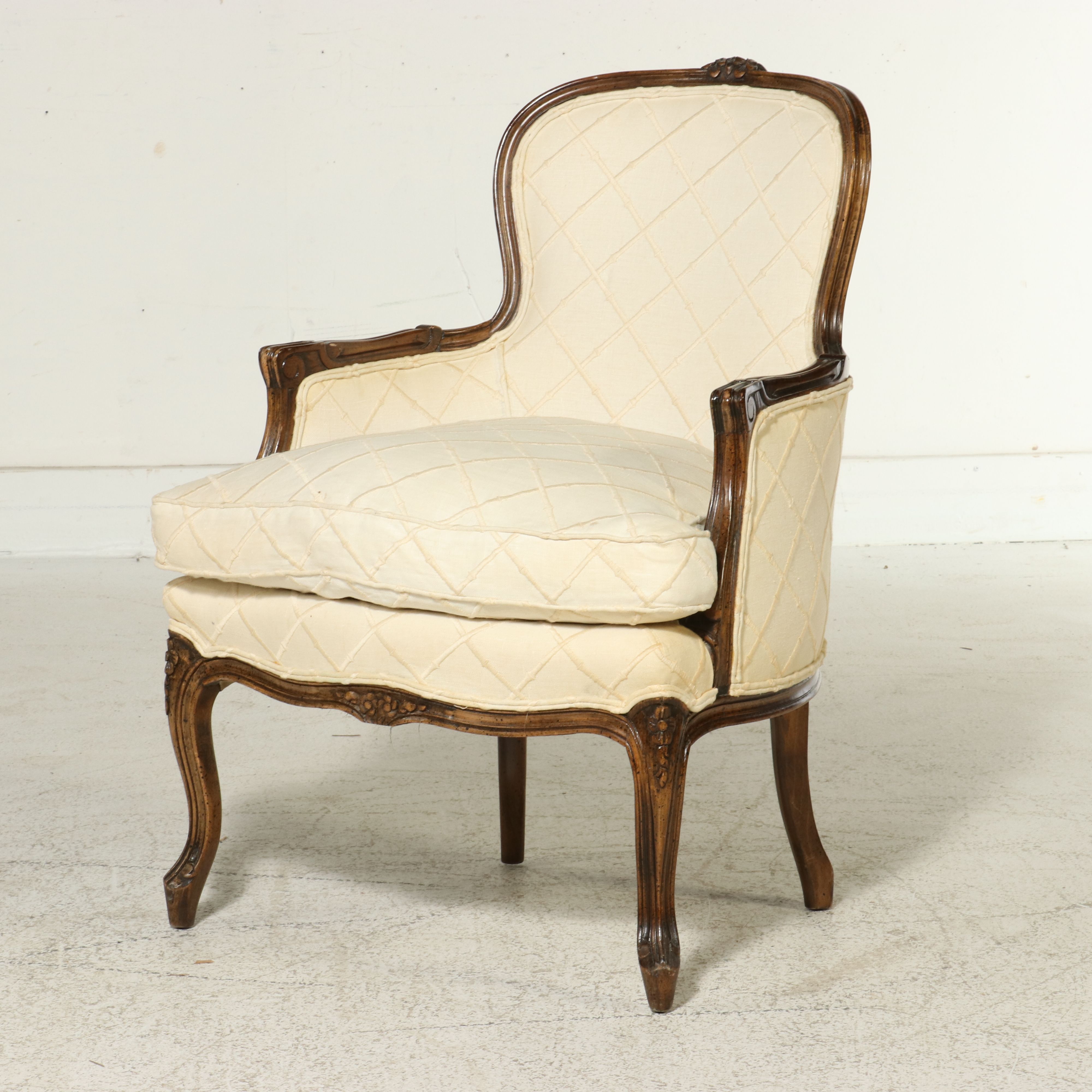 Century Chair Company Louis XV Style Armchair