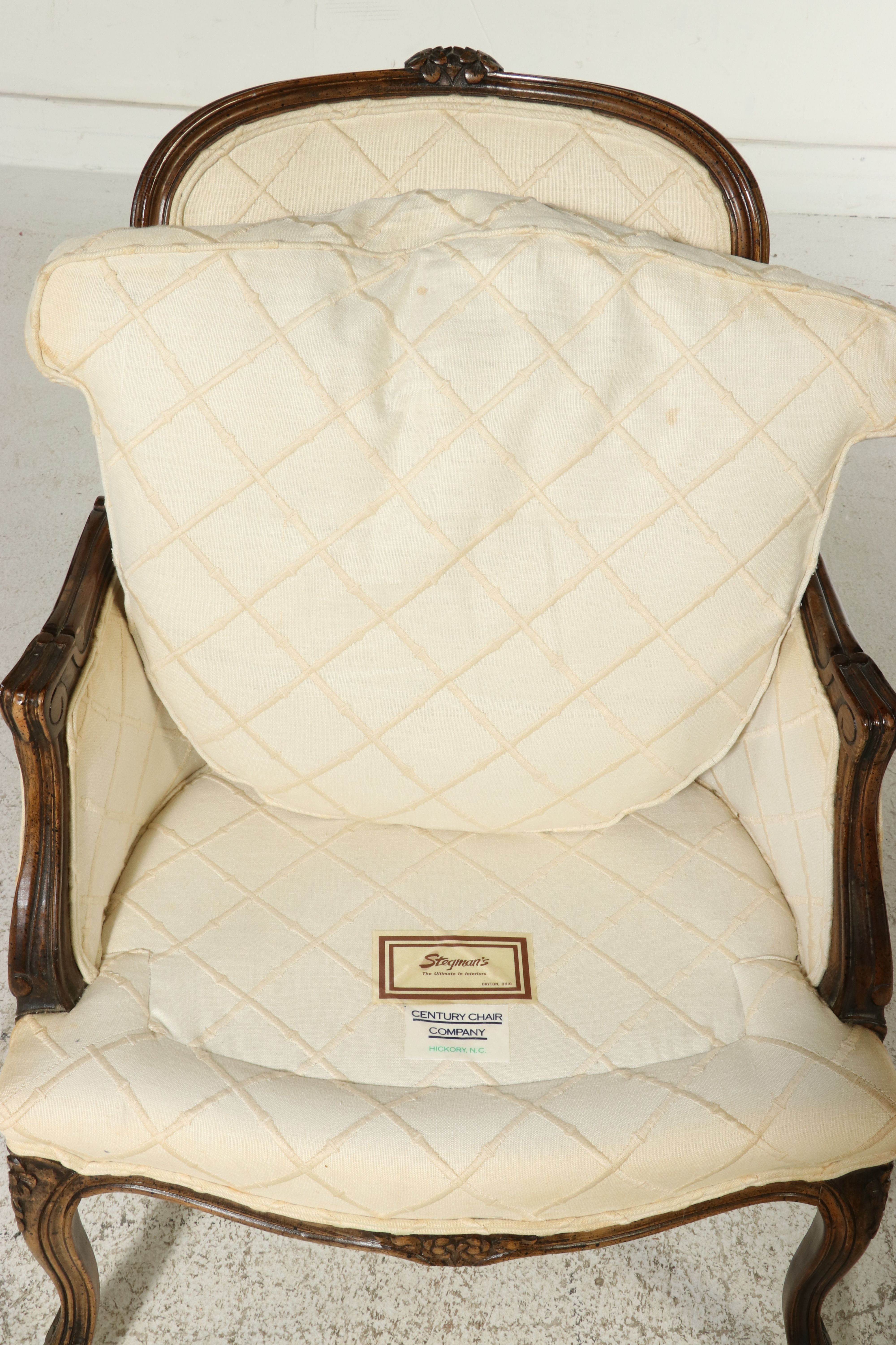 Century Chair Company Louis XV Style Armchair