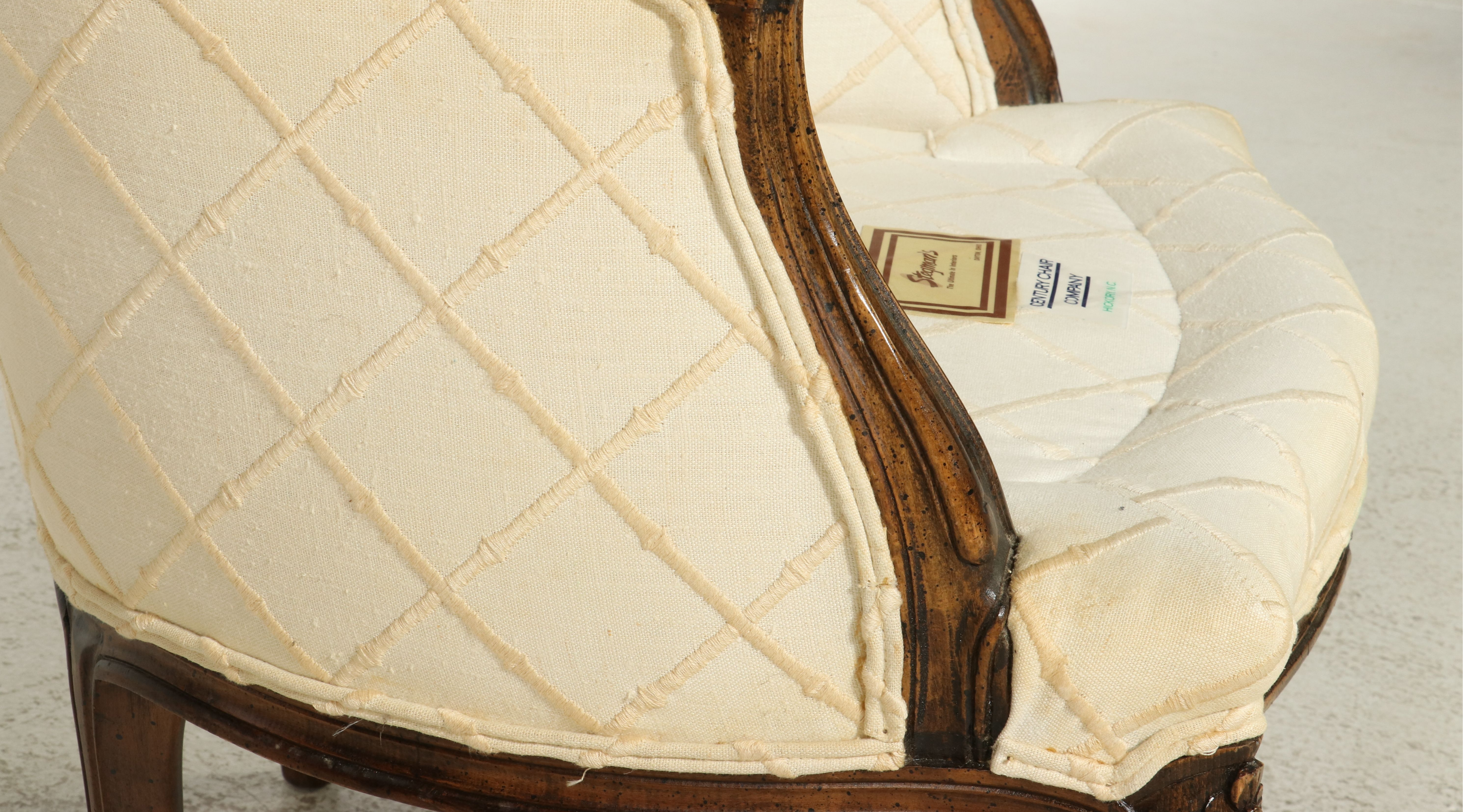 Century Chair Company Louis XV Style Armchair