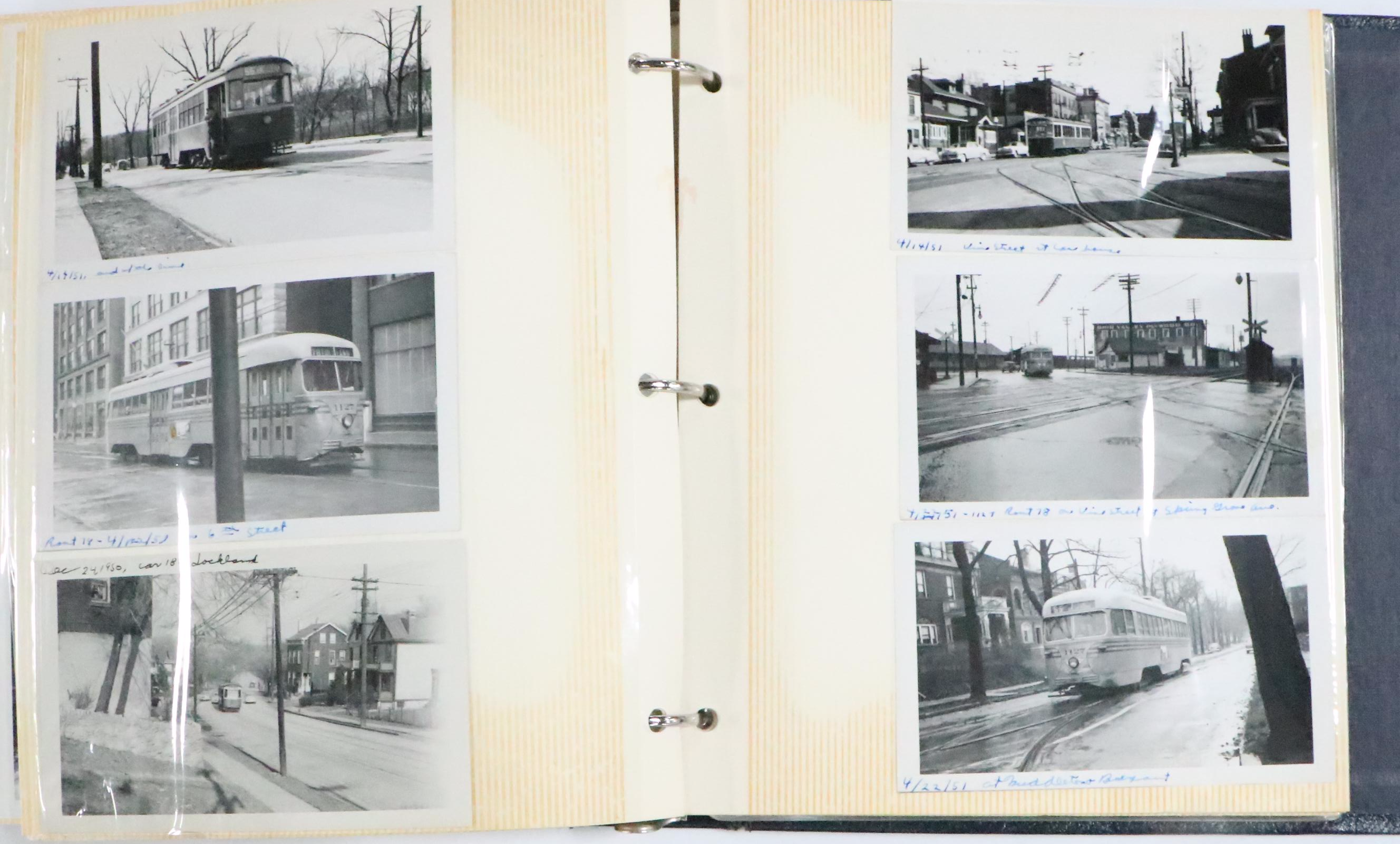 Cincinnati Streetcar Photographs and Passes, Early to Mid-20th Century