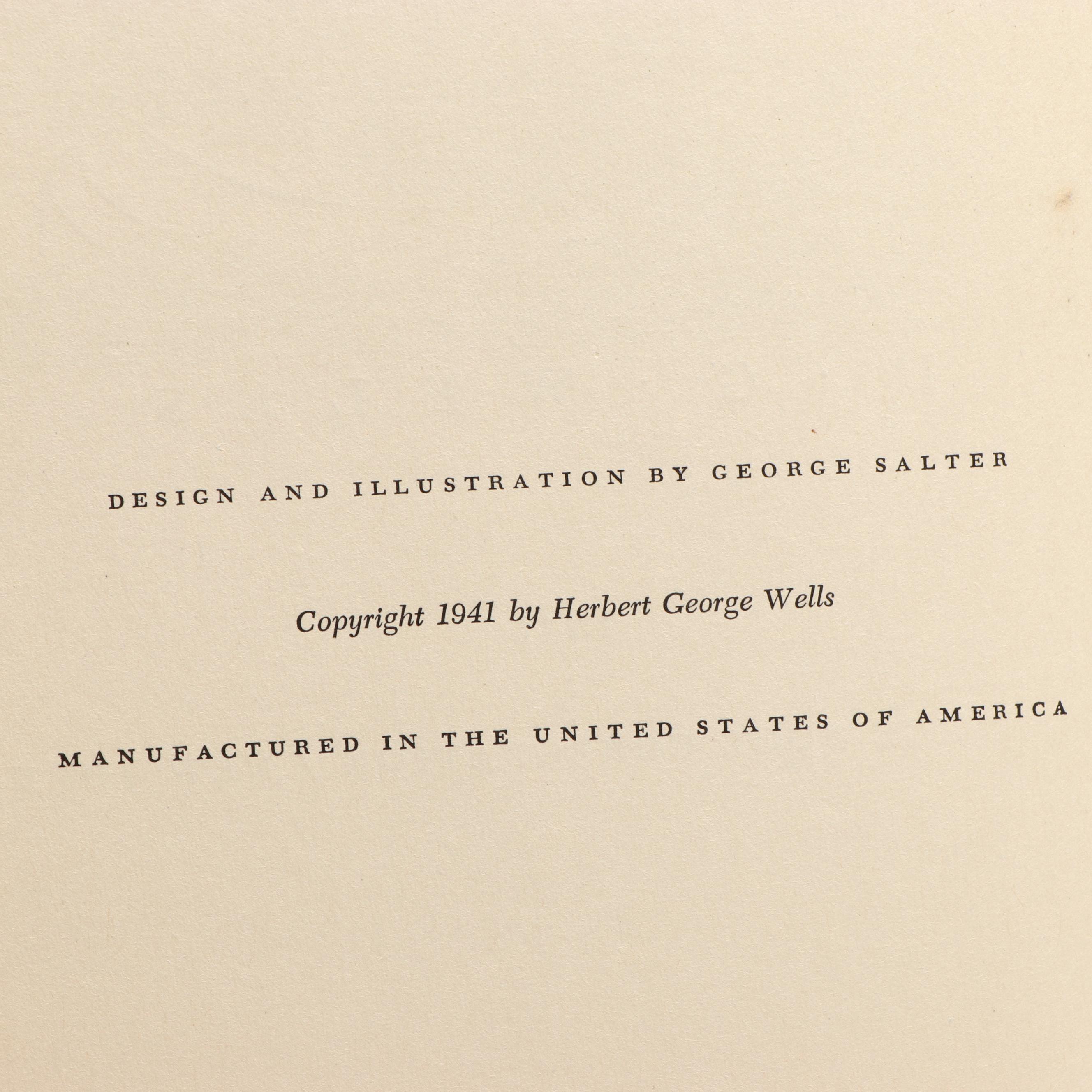"Experiment in Autobiography" and More H.G. Wells Books