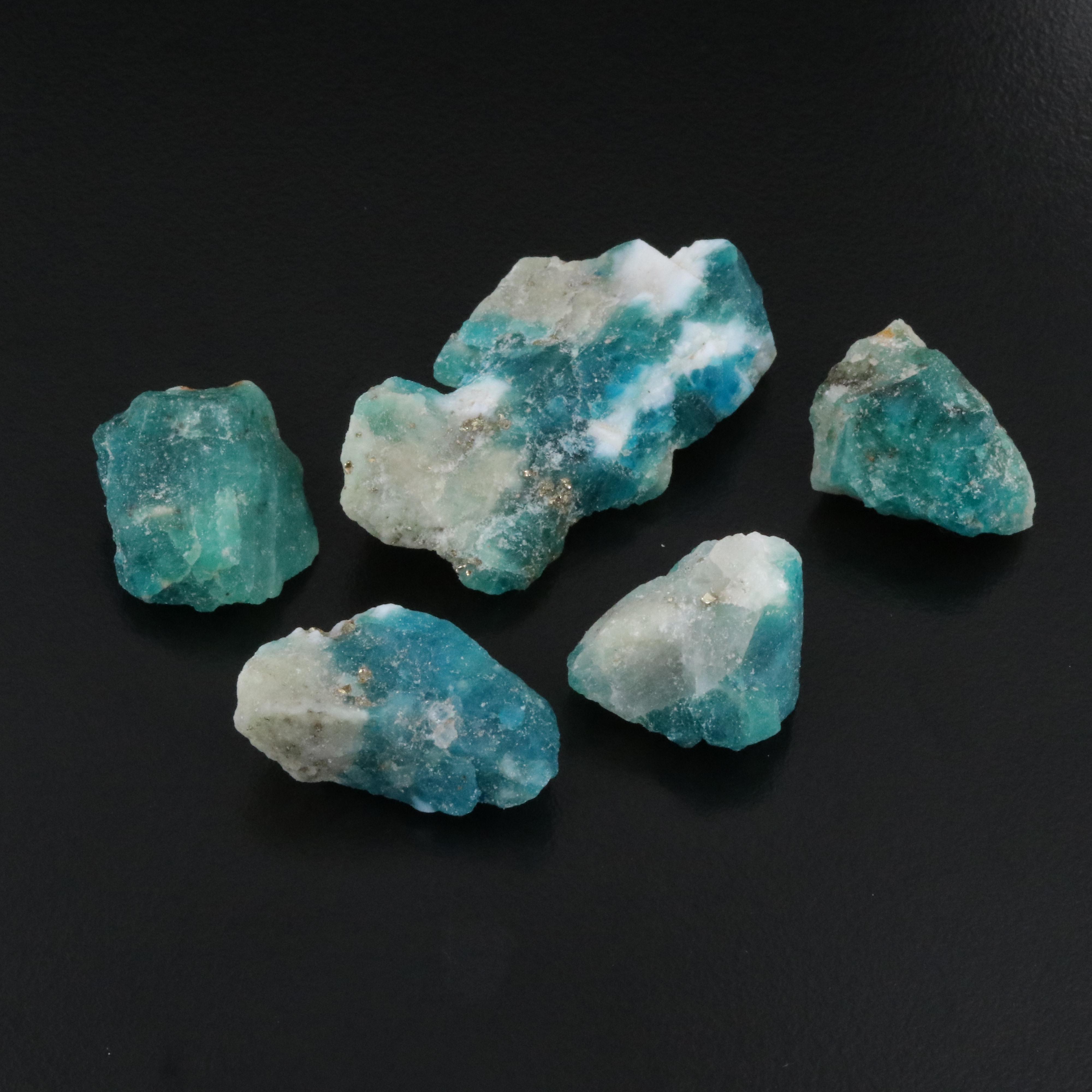 Loose 190.50 CTW Rough Afghanite Lot
